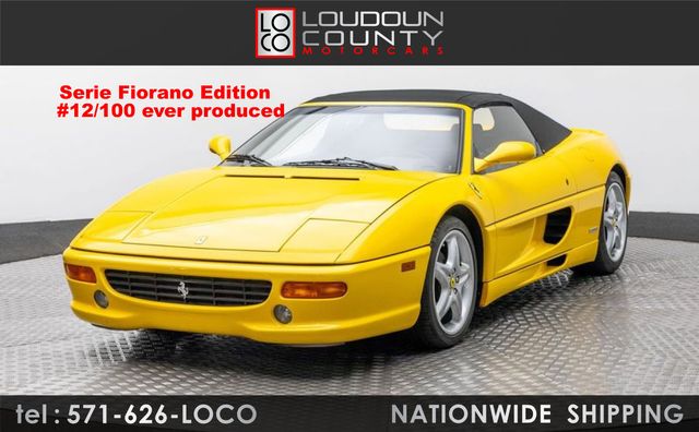 Yellow 1999 Ferrari F355 Coupe 6-Speed Automatic