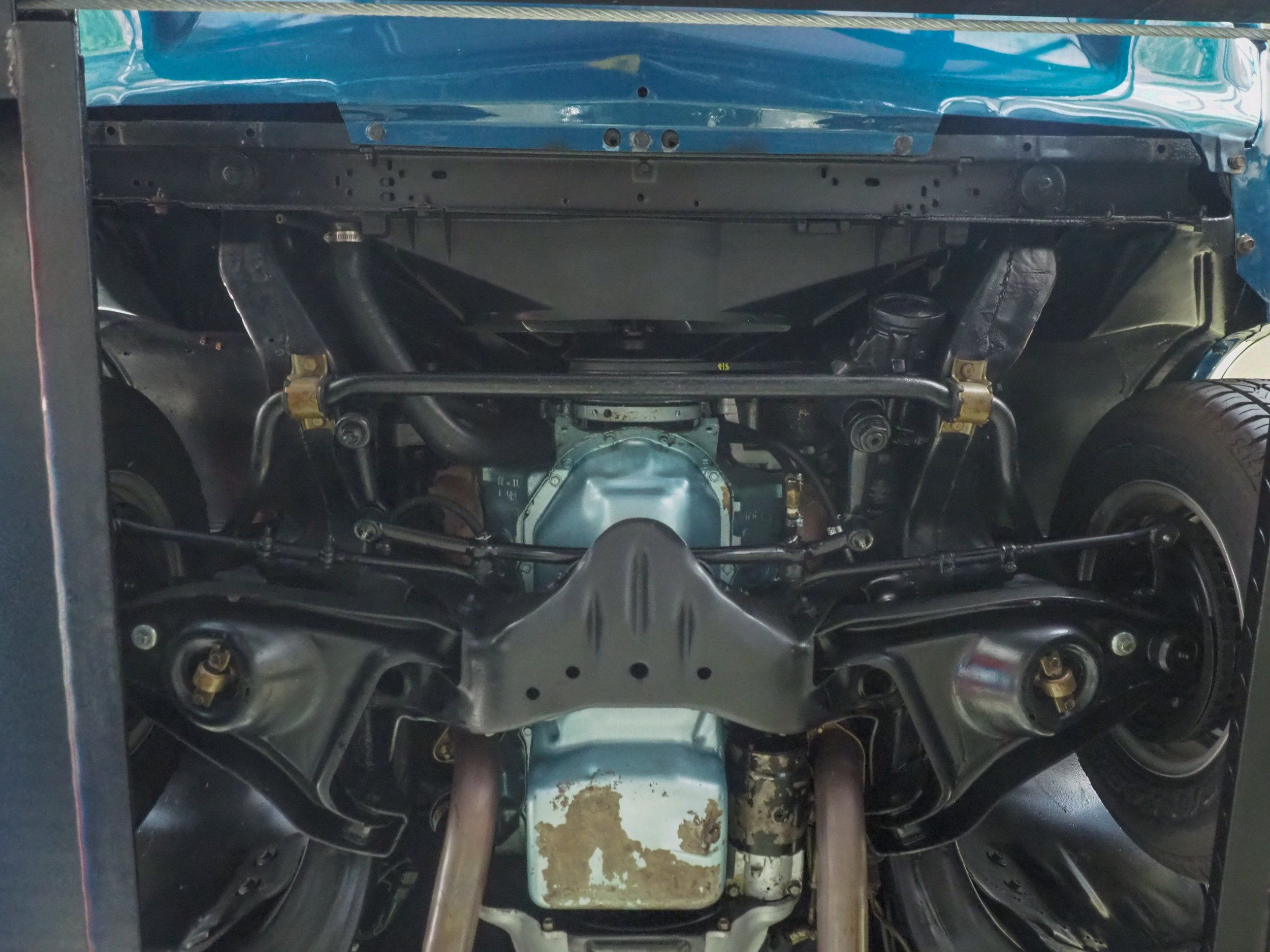 1970 Pontiac GTO Blue 