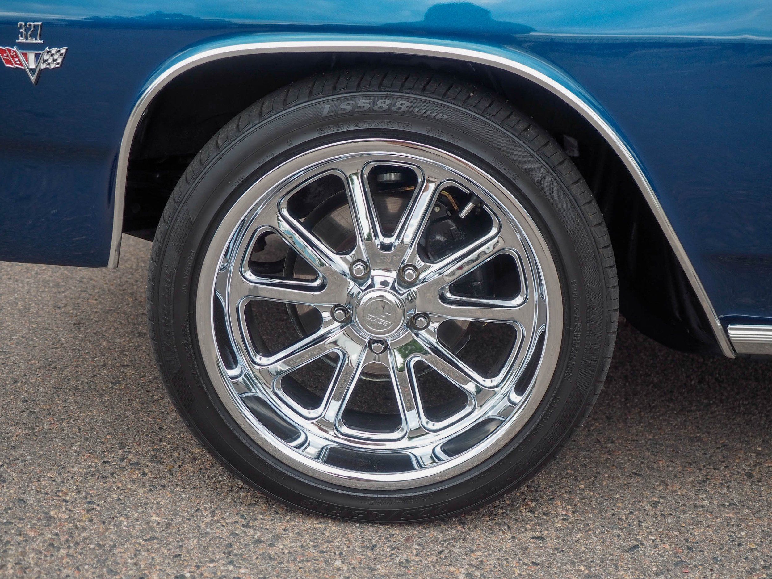 1965 Chevrolet El Camino Blue 