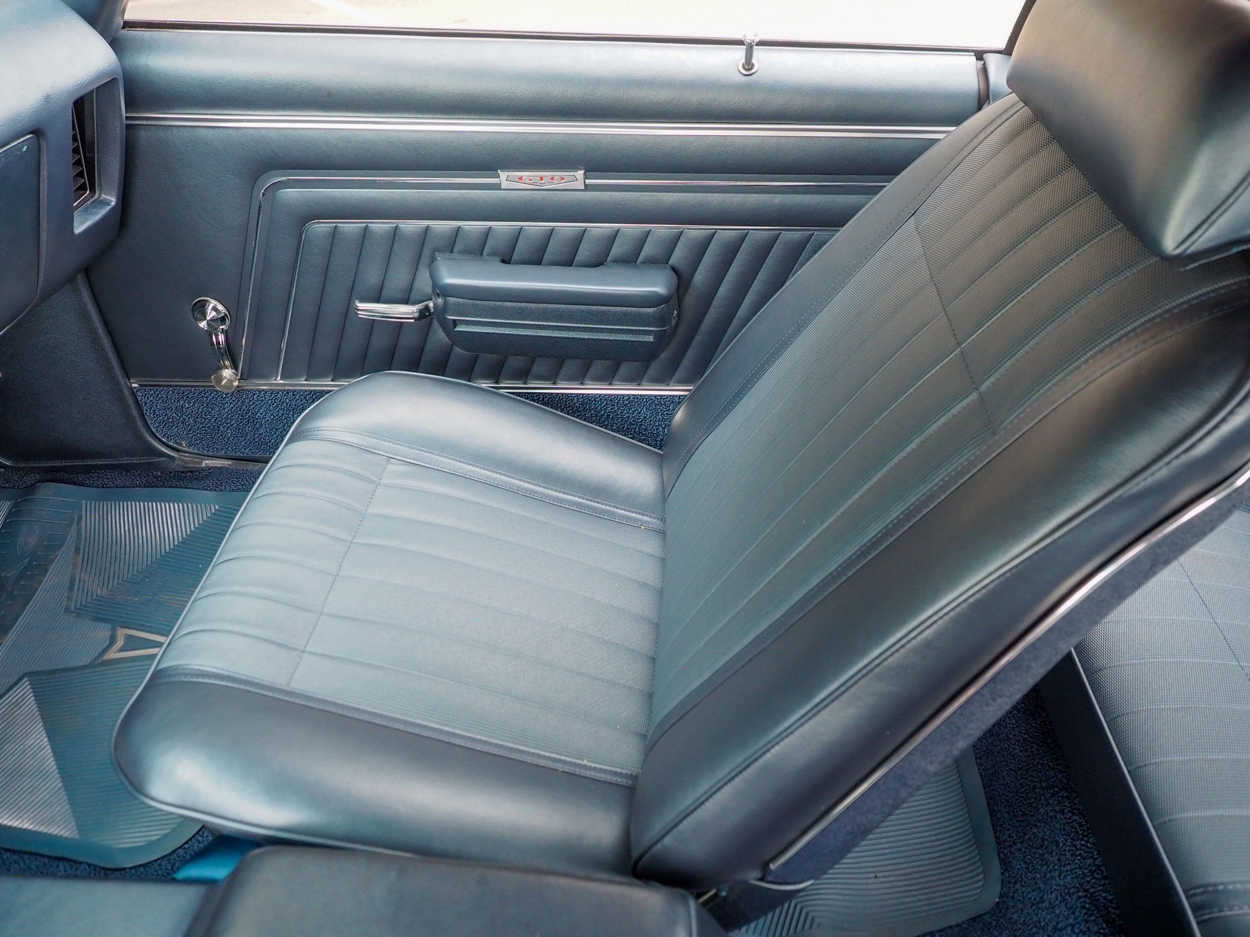 1970 Pontiac GTO Blue 
