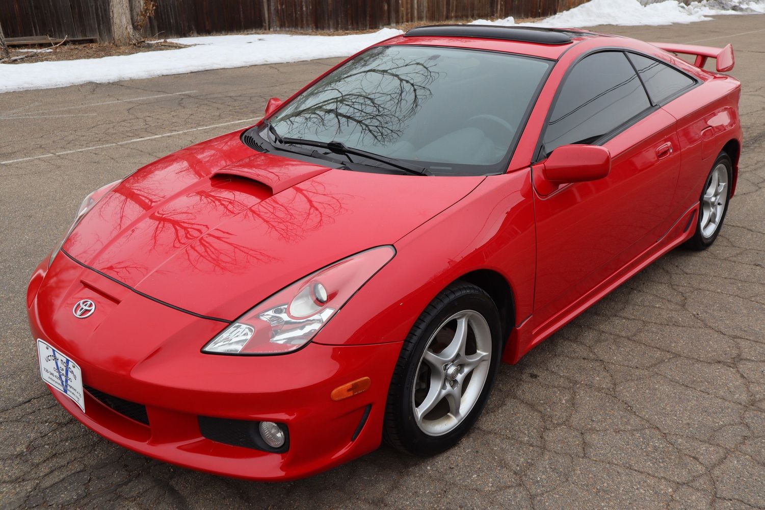 toyota celica 2003 red