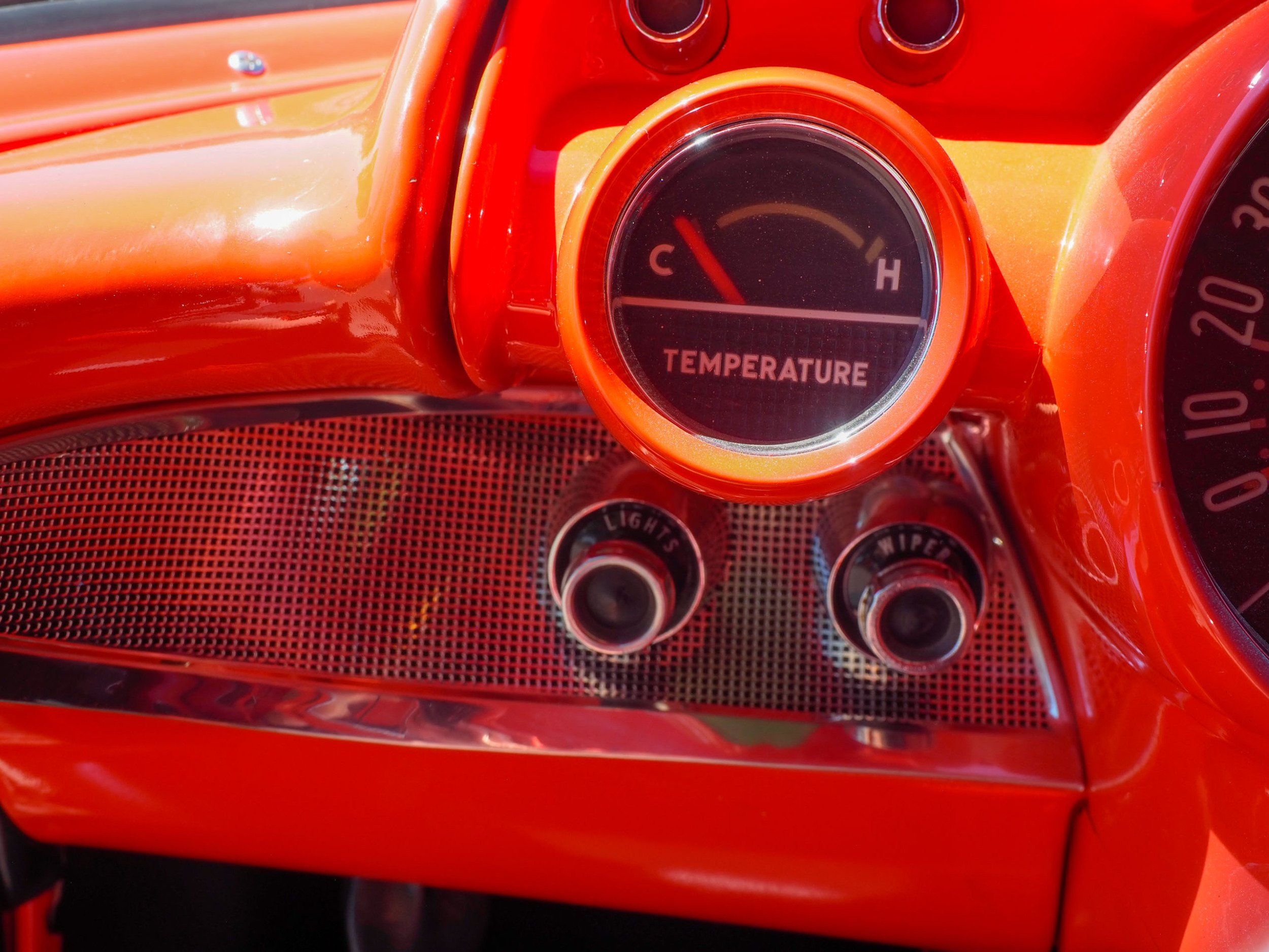 1957 Chevrolet Bel Air Orange 