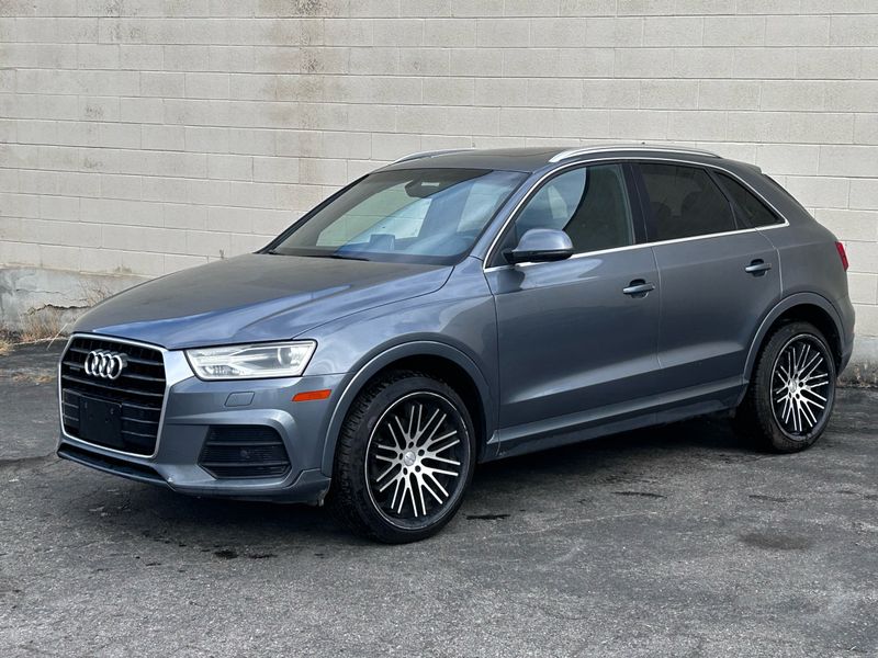 Gray 2017 Audi Q3 SUV / Crossover All-Wheel Drive 6-Speed Automatic