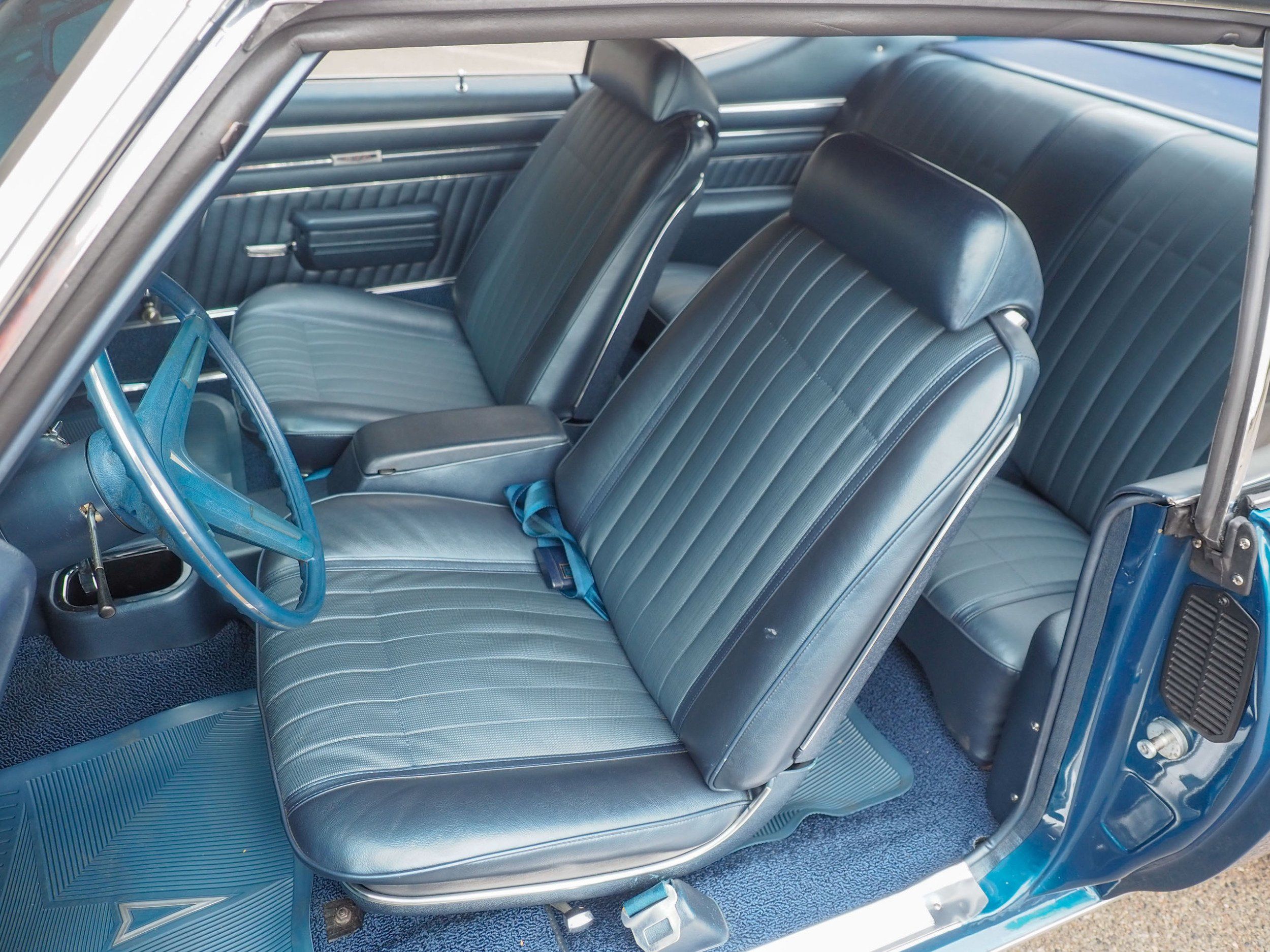1970 Pontiac GTO Blue 