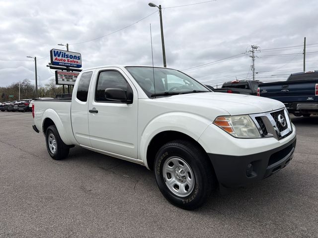 White 2016 Nissan Frontier S King Cab Pickup Truck 4X2 5-Speed Automatic