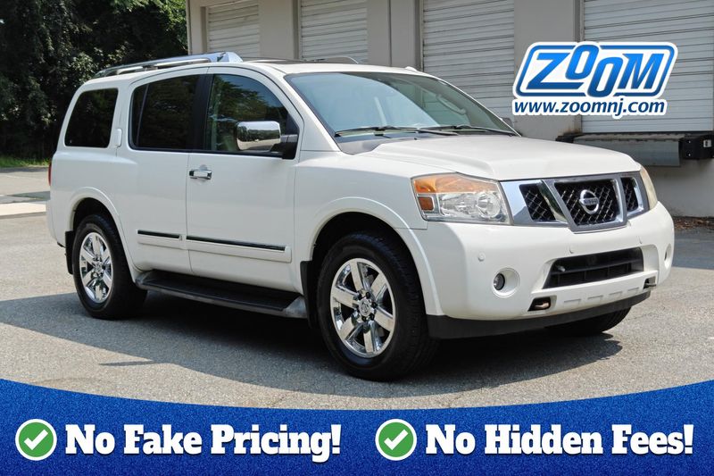 White 2012 Nissan Armada SUV / Crossover Four-Wheel Drive 5-Speed Automatic