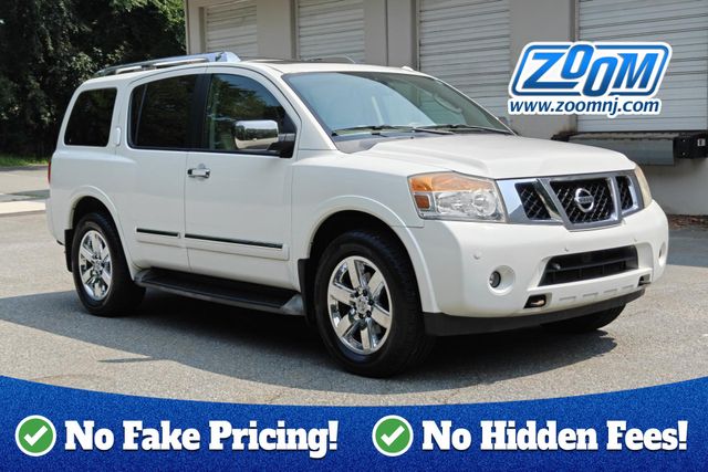 White 2012 Nissan Armada SUV / Crossover Four-Wheel Drive 5-Speed Automatic