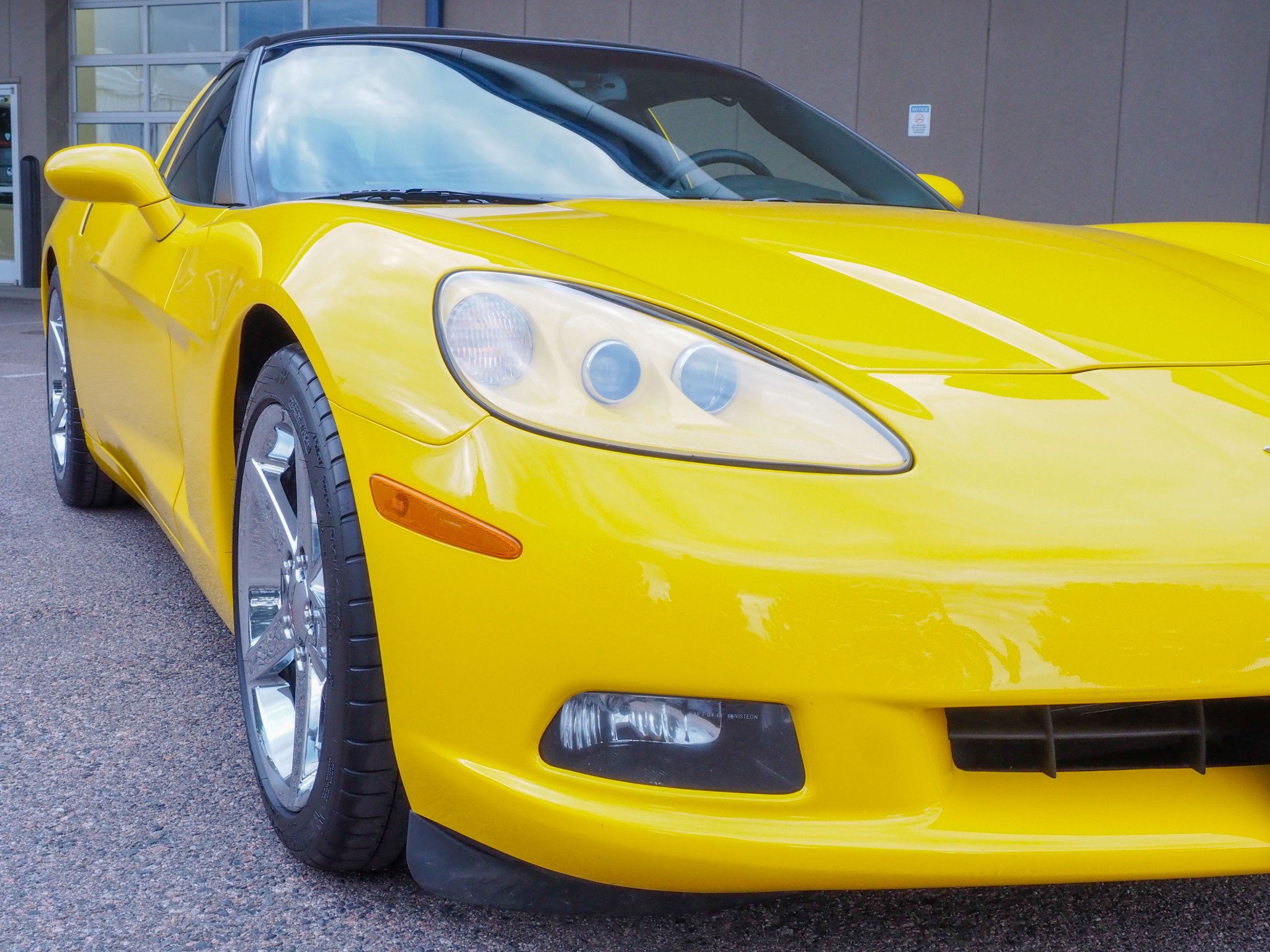 2008 Chevrolet Corvette Yellow 