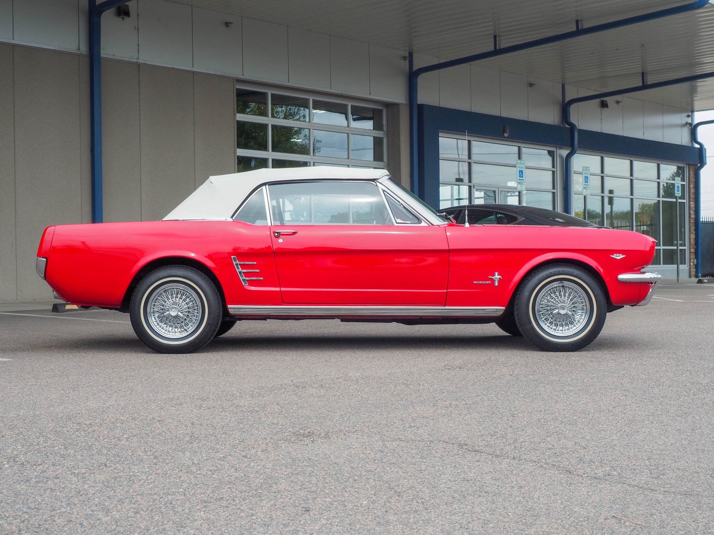 1966 Ford Mustang Red Convertible
