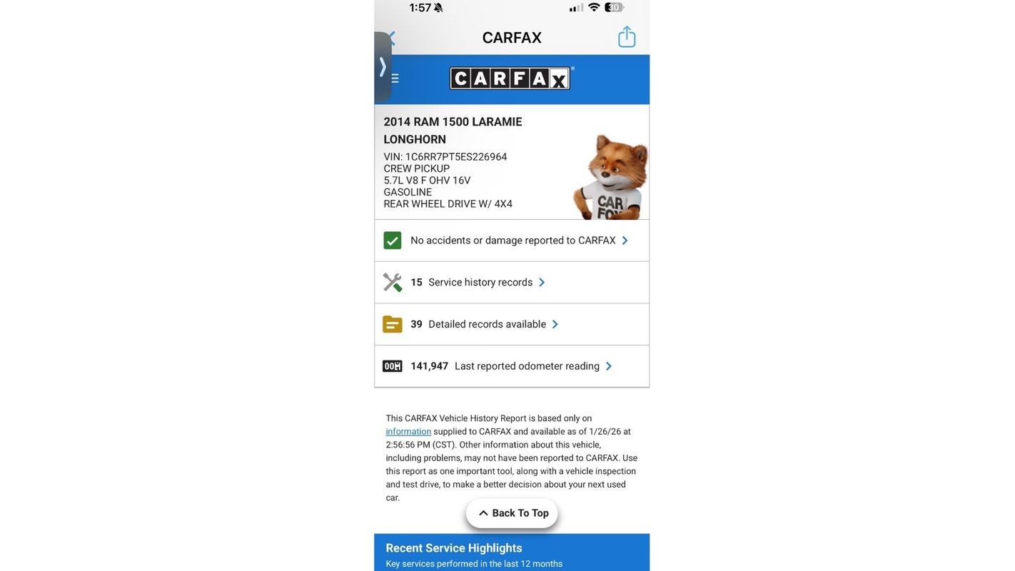 2014 RAM Ram 1500 Longhorn Limited