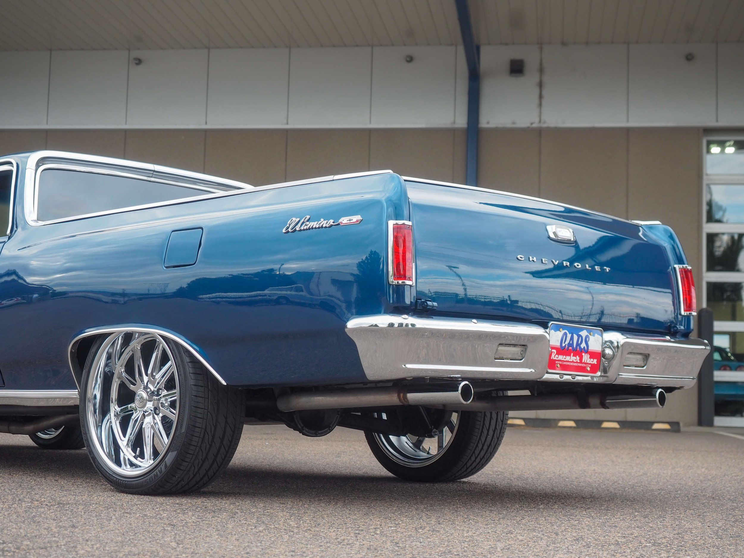 1965 Chevrolet El Camino Blue 