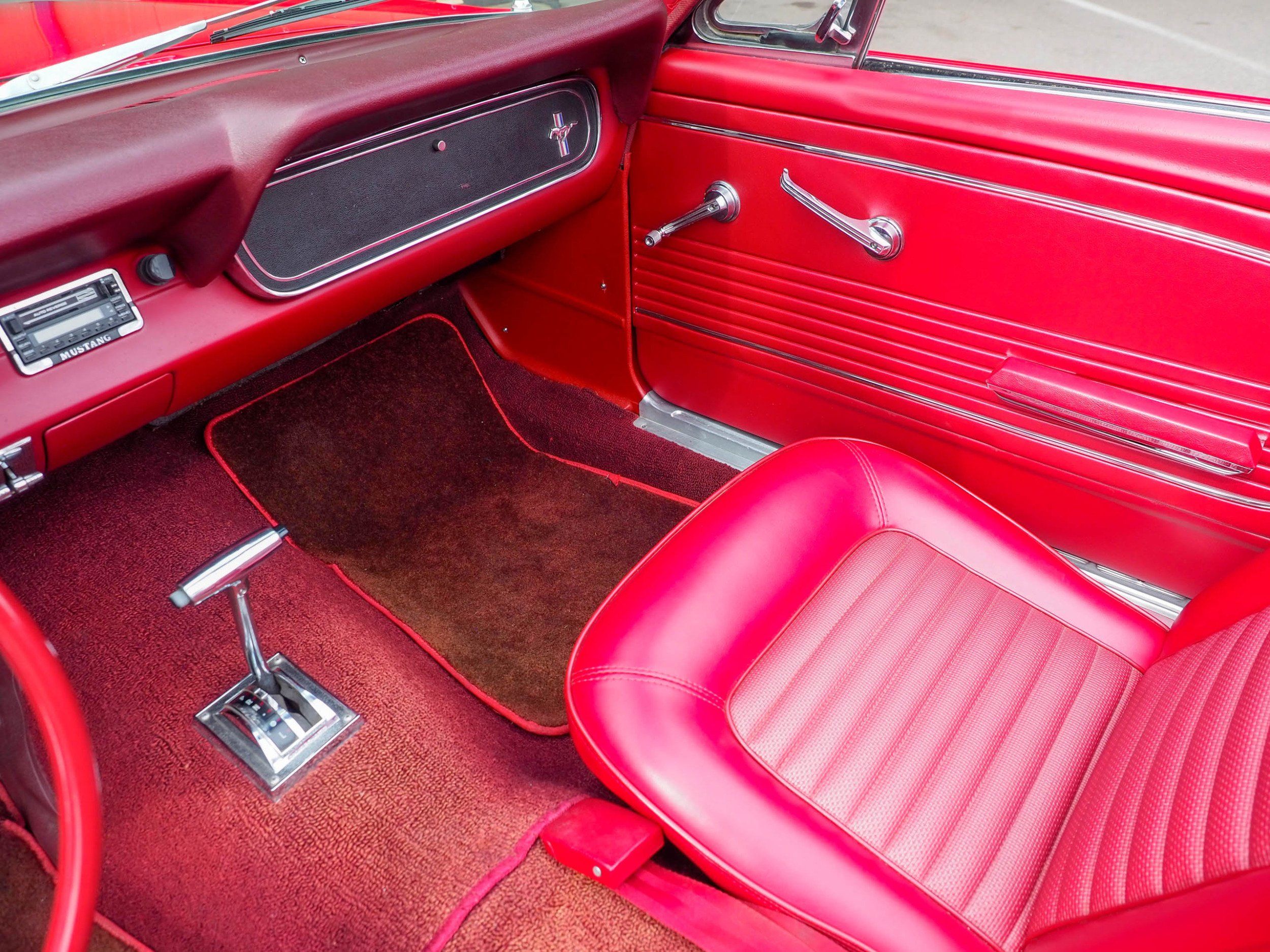 1966 Ford Mustang Red Convertible