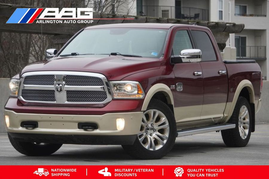 2016 RAM 1500 CREW CAB LARAMIE LONGHORN PICKUP 4D 5 1/2 FT