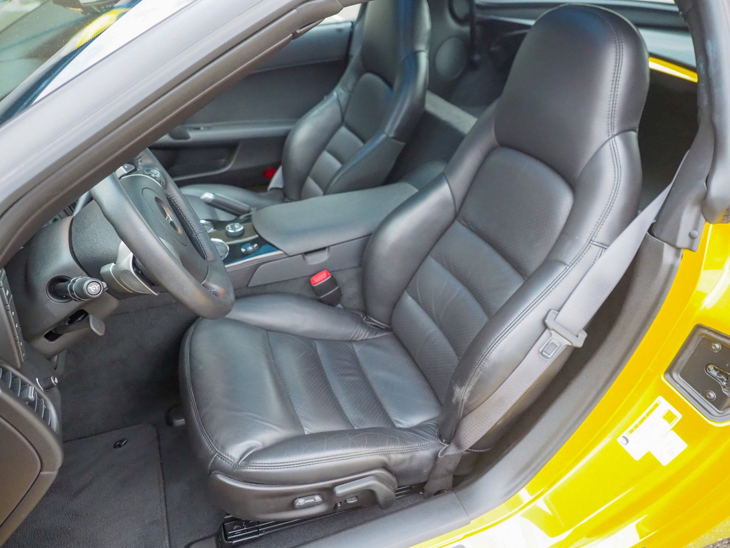2008 Chevrolet Corvette Yellow 