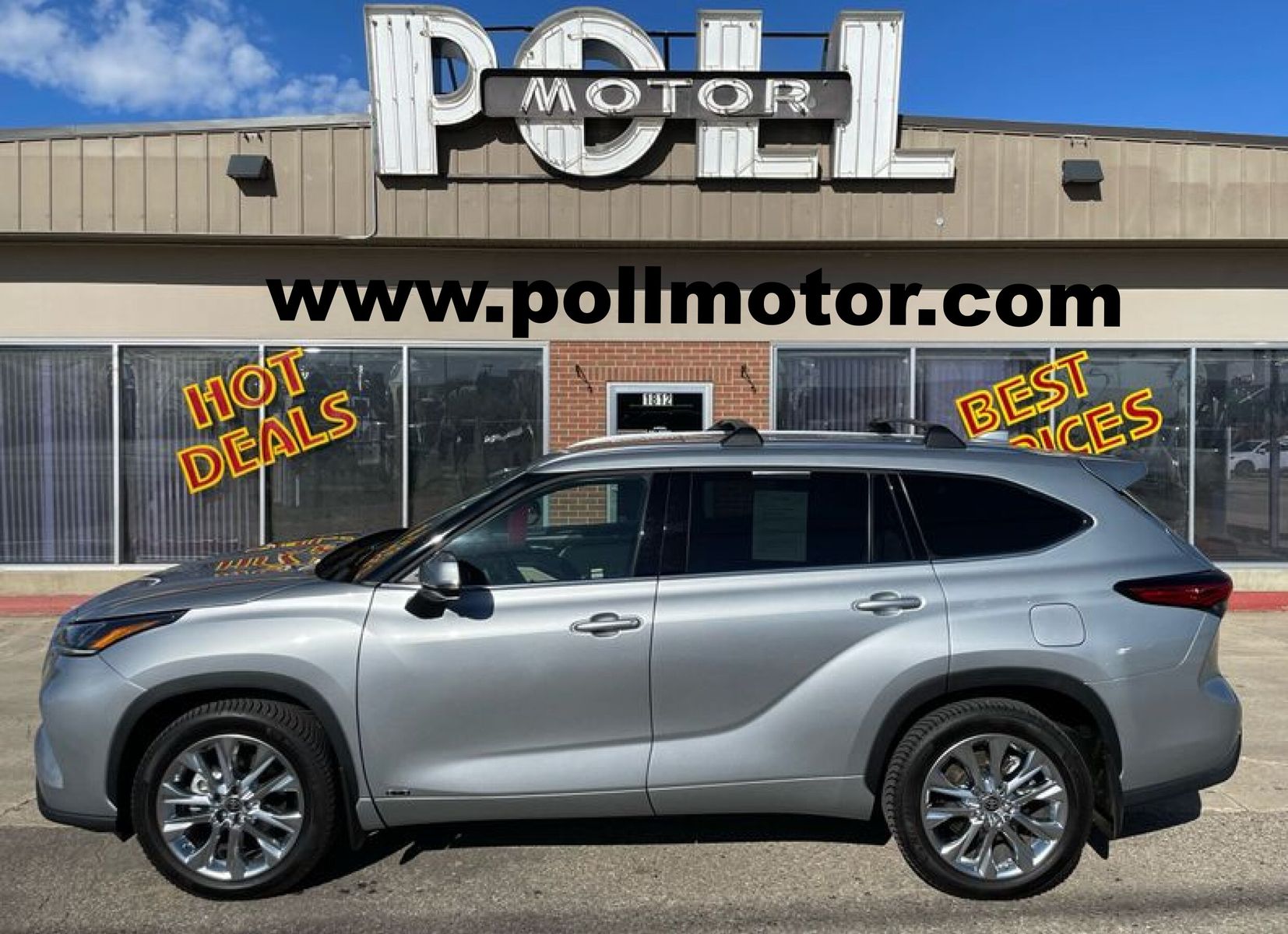 2023 Toyota Highlander Hybrid Li Limited Poll Motor Sheridan Used