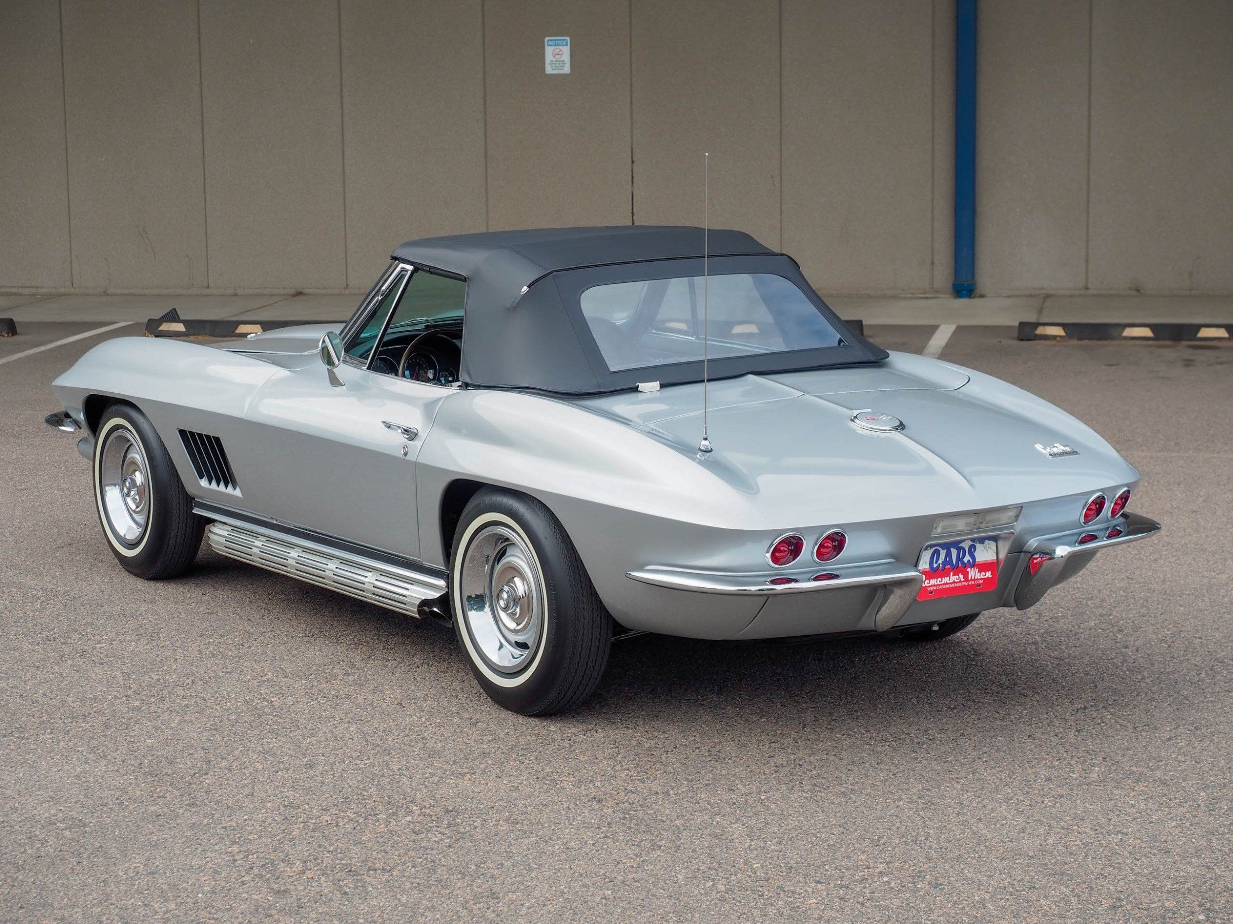 1967 Chevrolet Corvette Silver Convertible