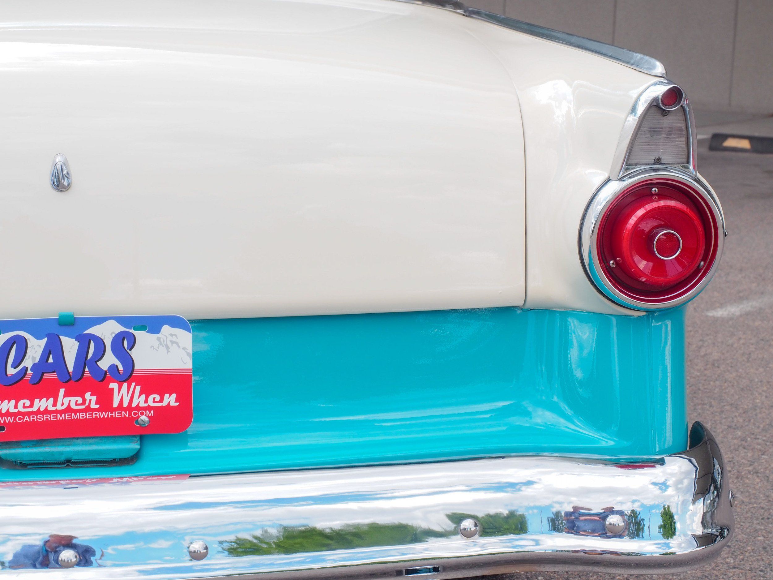 1955 Ford Fairlane Teal Coupe