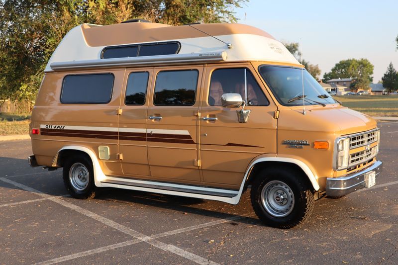 89 chevy hot sale conversion van