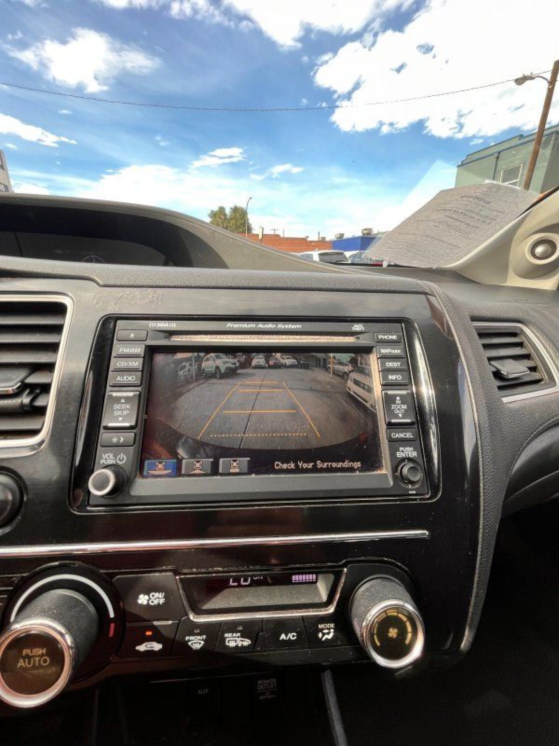 2013 Honda Civic EX-L - Black exterior view 14