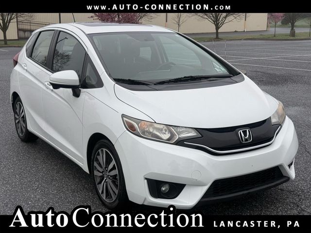 White 2016 Honda Fit EX Hatchback Front-Wheel Drive 7-Speed CVT