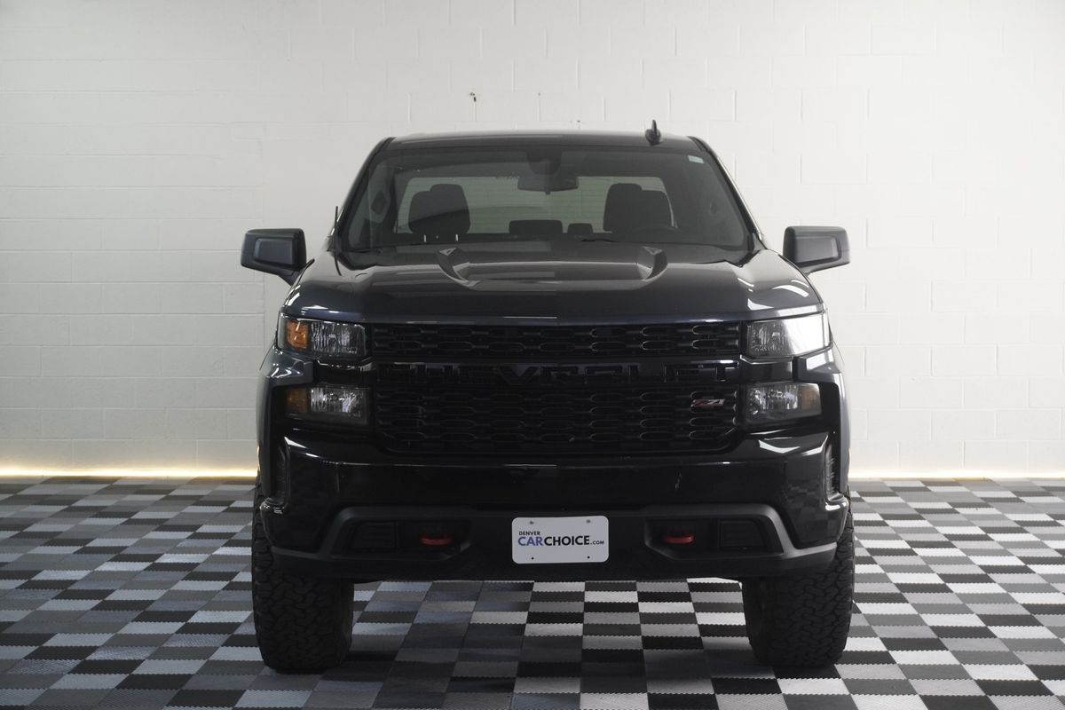 2021 Chevrolet Silverado 1500 4WD Crew Cab Short Bed Custom Trail Boss