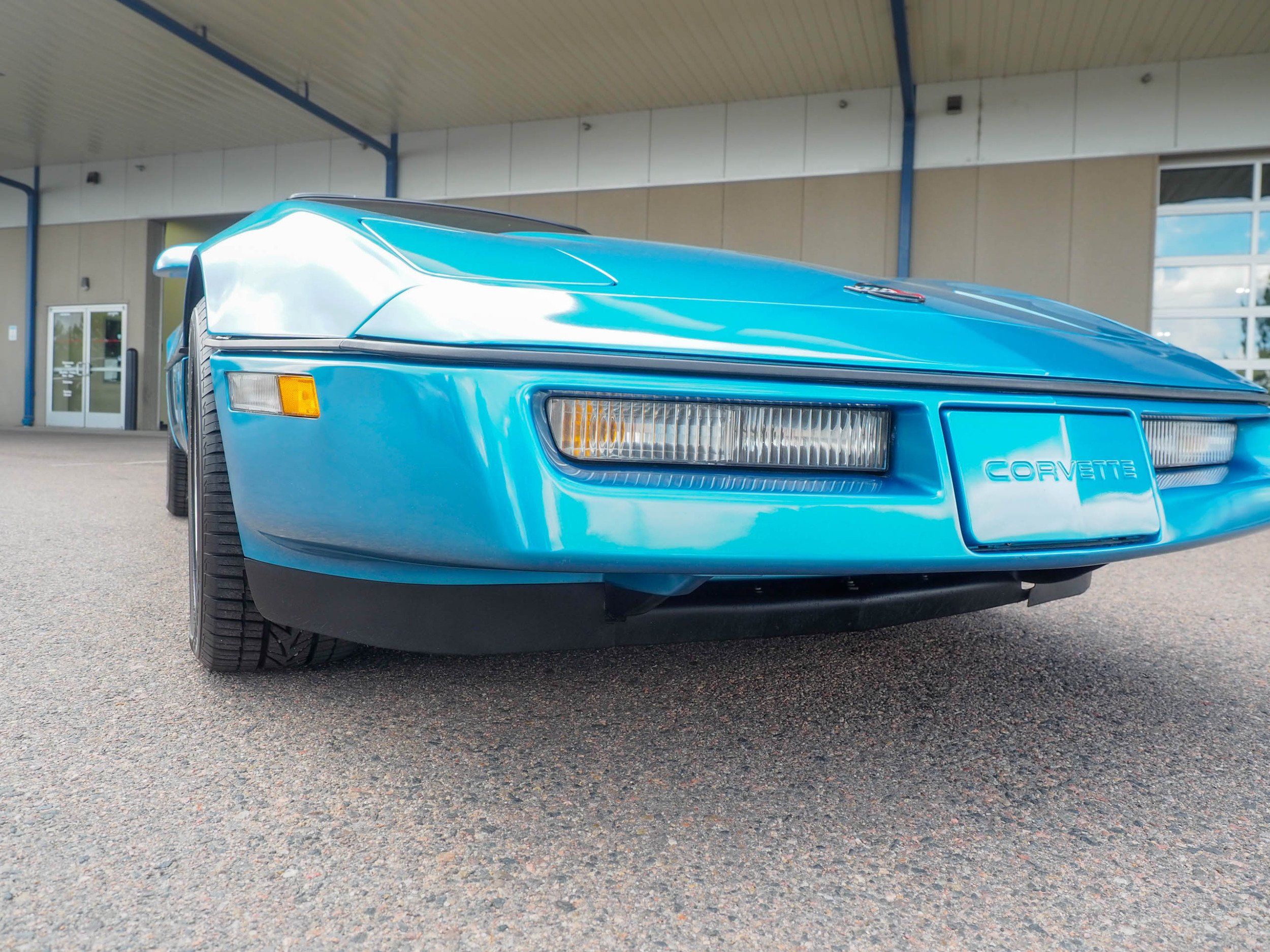 1988 Chevrolet Corvette Blue Coupe