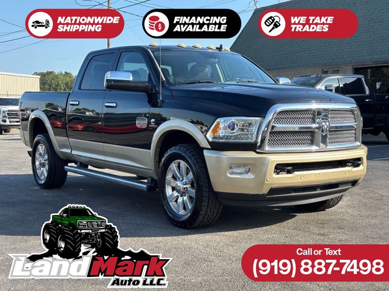 2017 RAM 3500 Laramie Longhorn Crew Cab RWD
