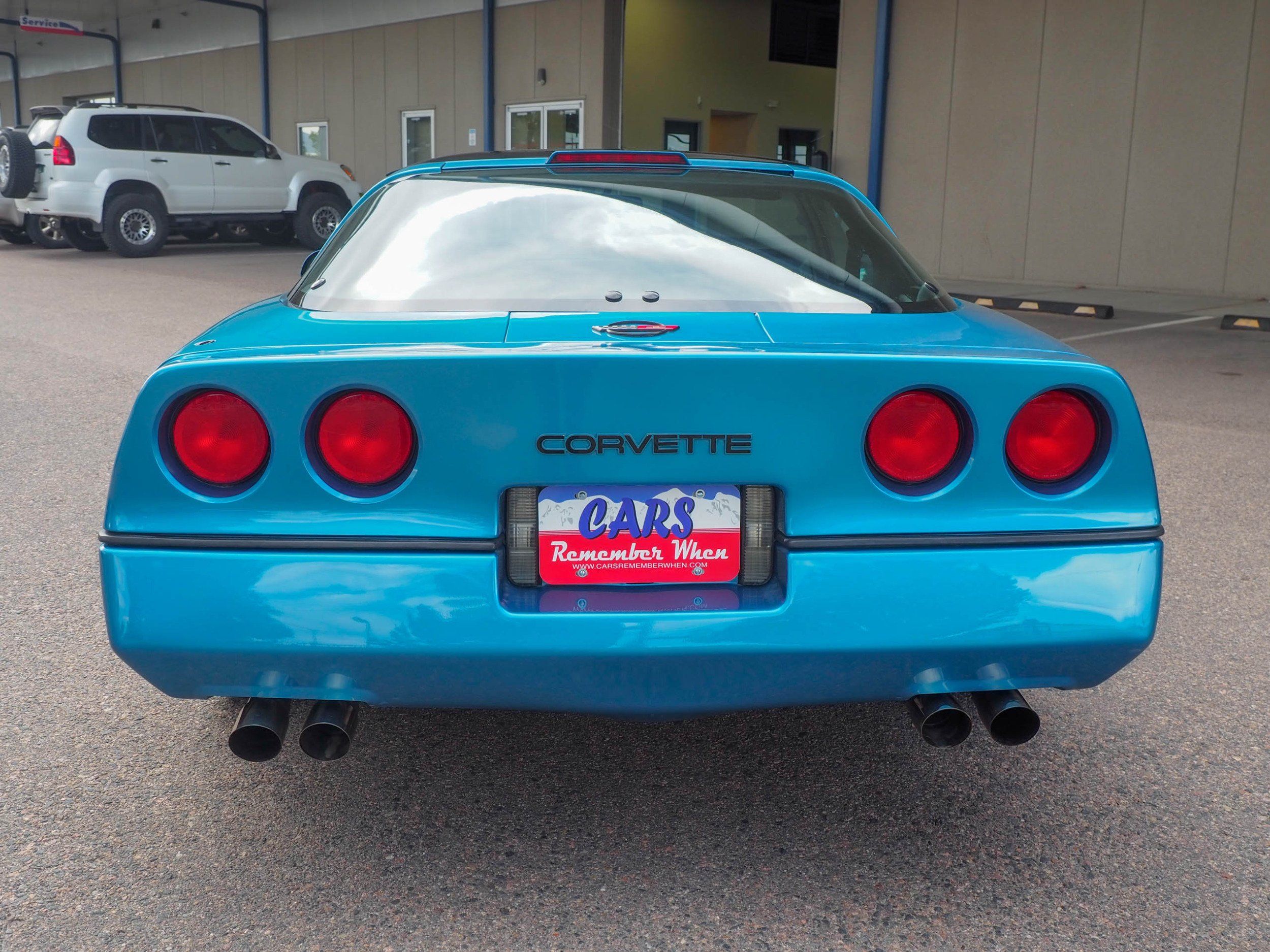 1988 Chevrolet Corvette Blue Coupe
