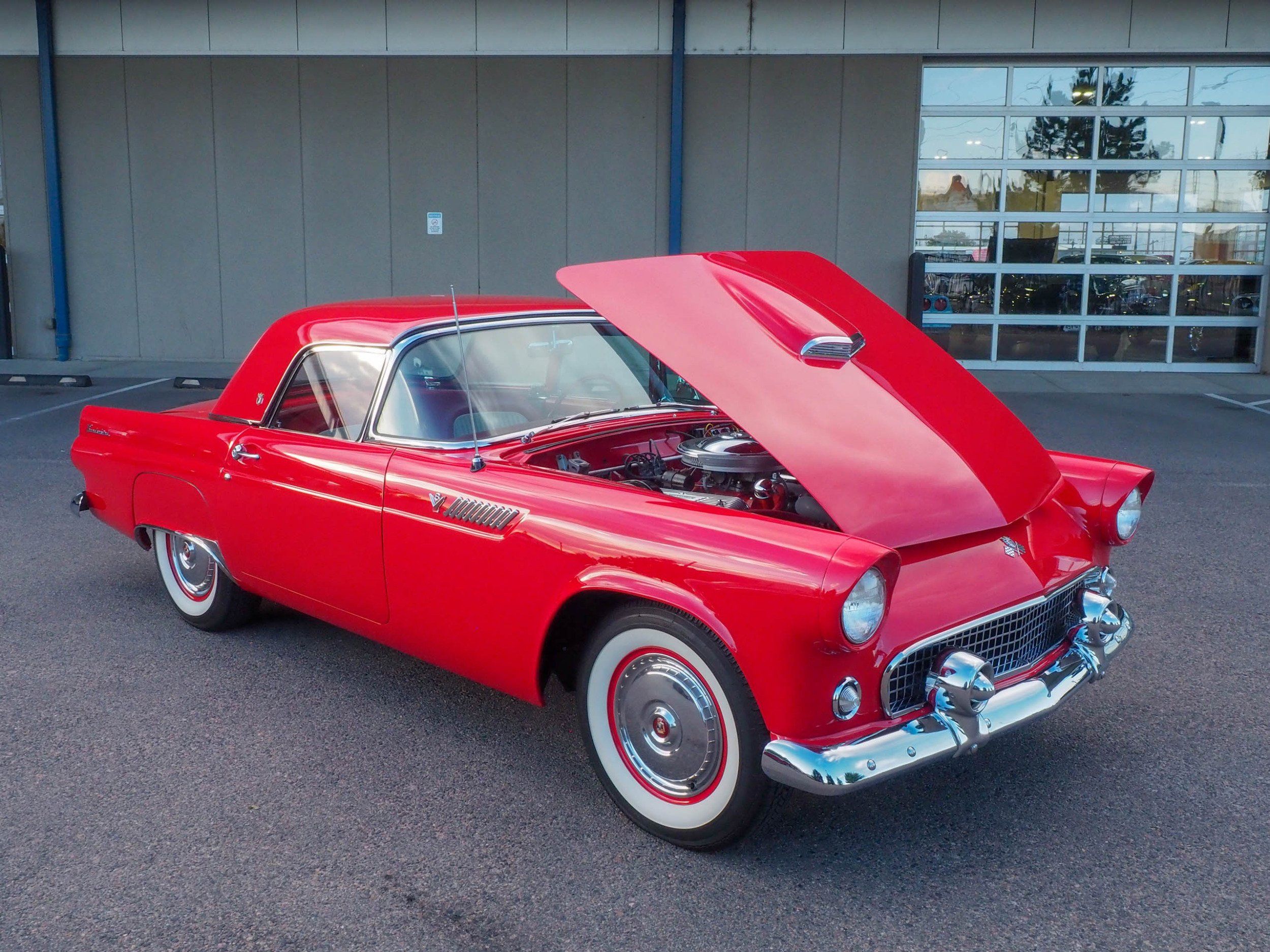 1955 Ford Thunderbird Red 