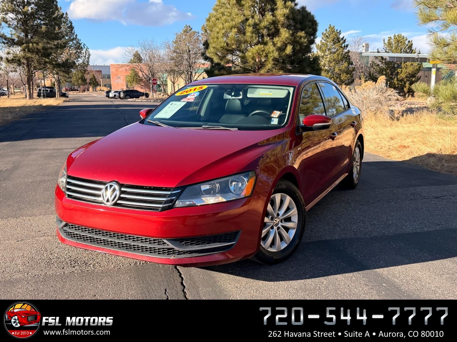 2015 Volkswagen Passat S