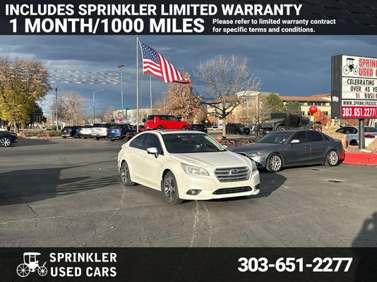 2015 Subaru Legacy 2.5i Limited