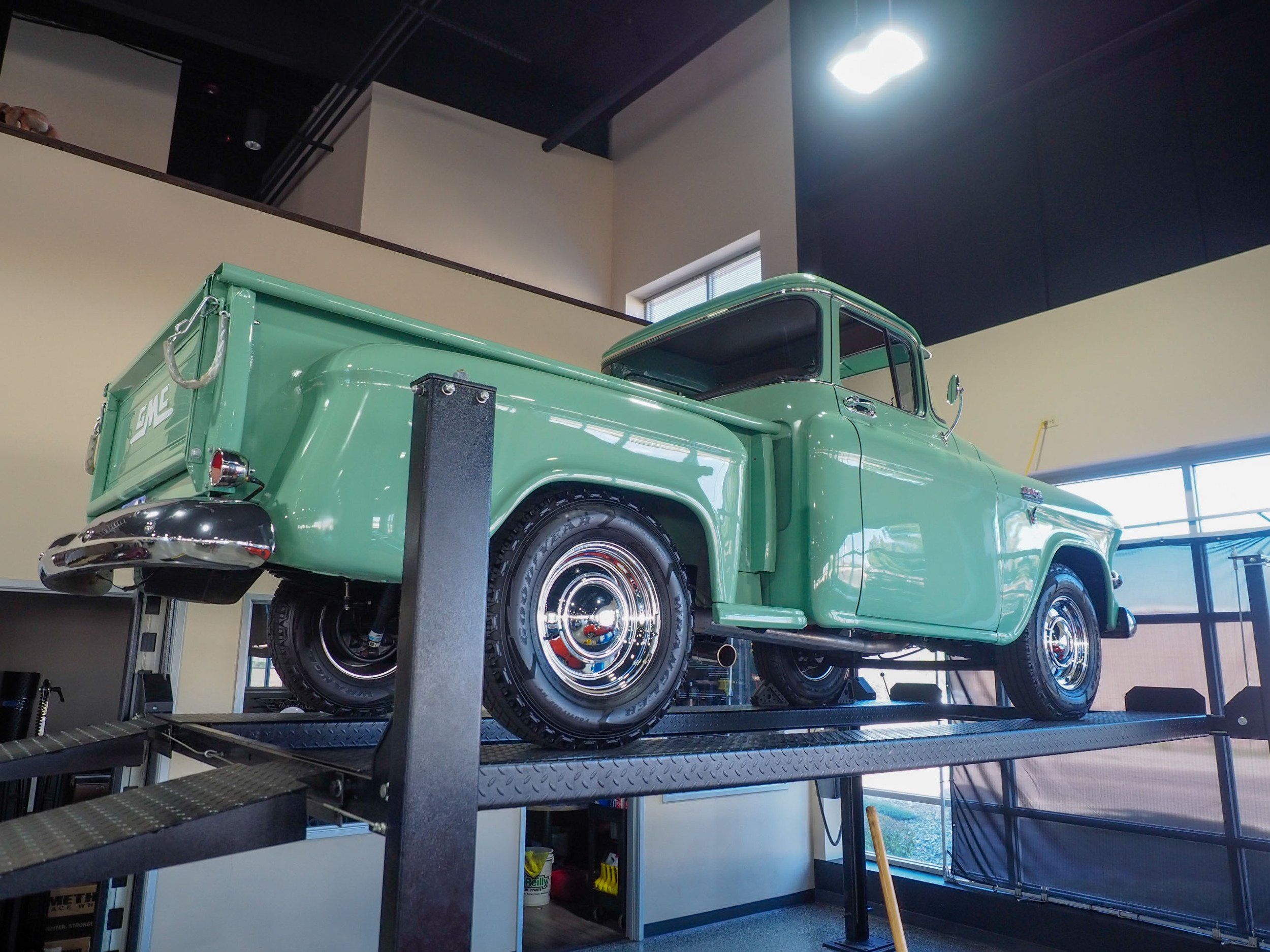 1955 GMC Pickup Green 2nd Series