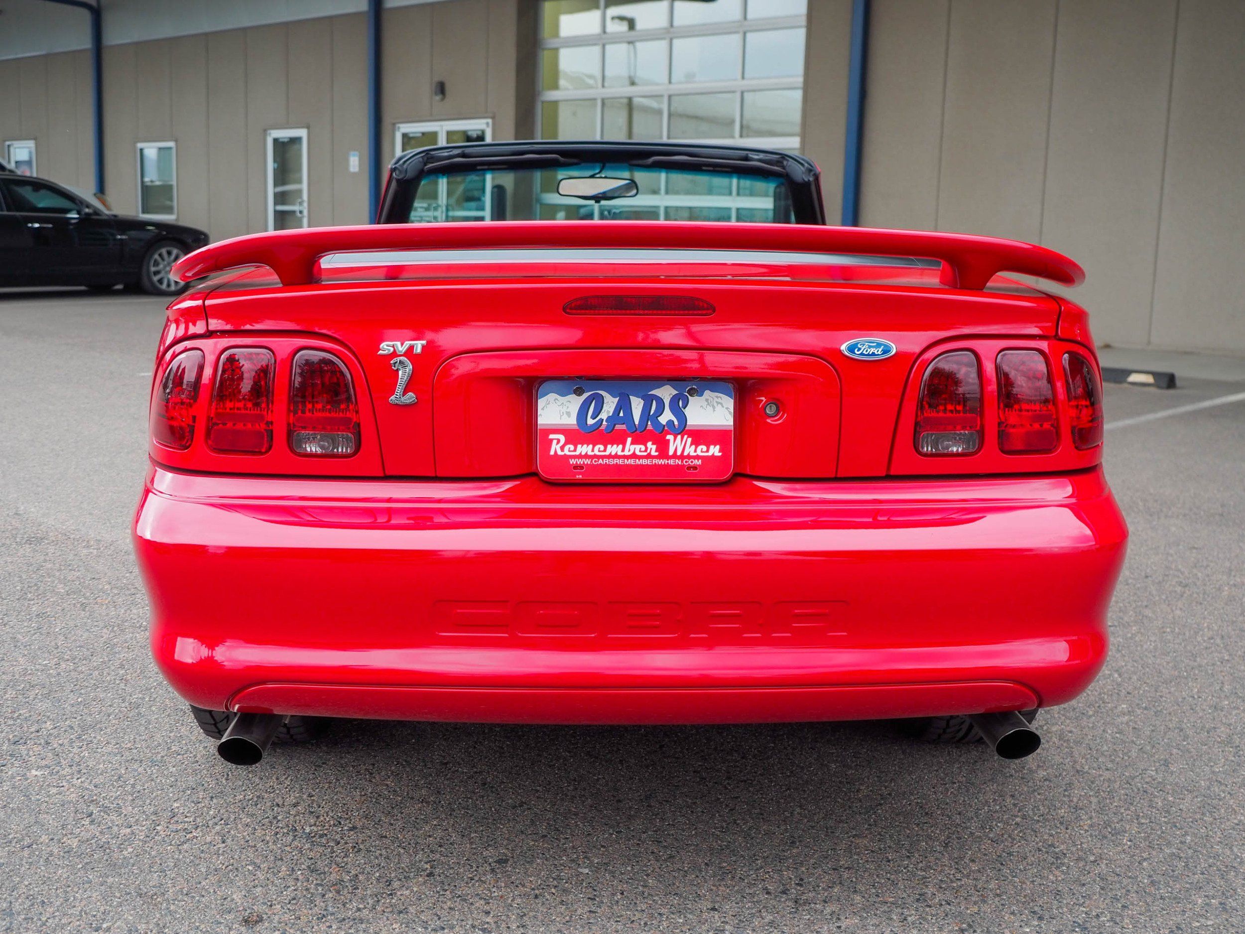 1997 Ford Mustang Red Cobra
