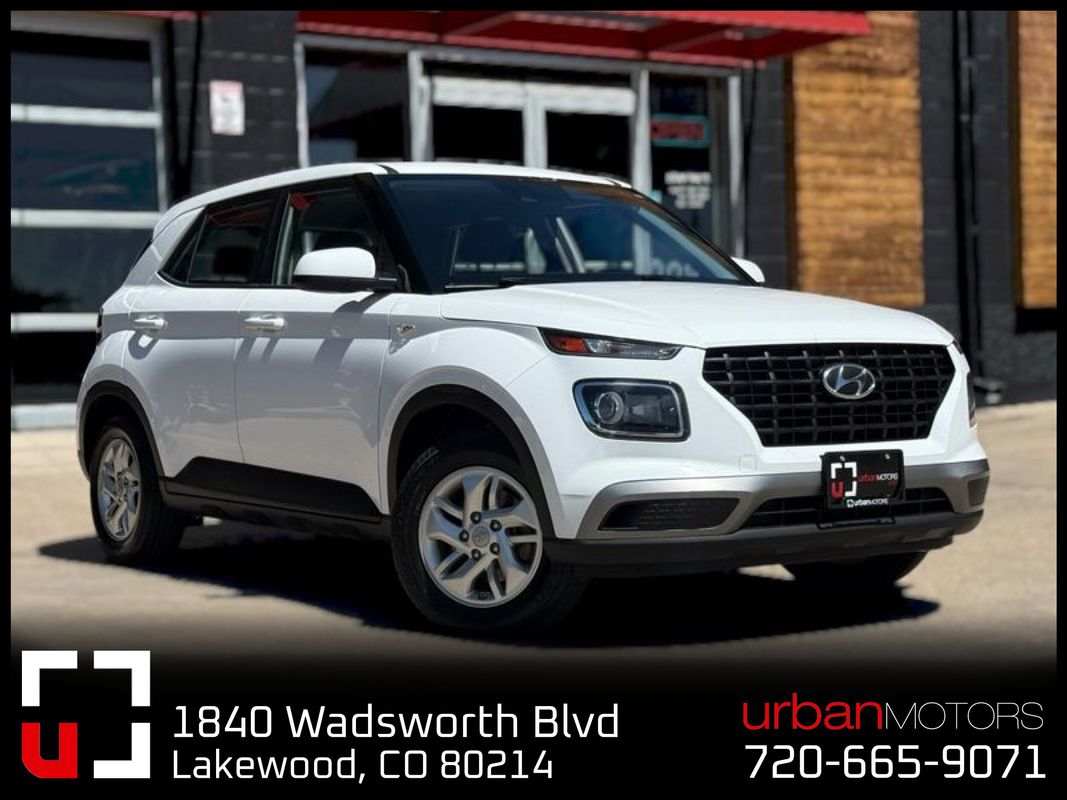 White 2022 Hyundai Venue SE FWD SUV / Crossover Front-Wheel Drive Continuously Variable Transmission