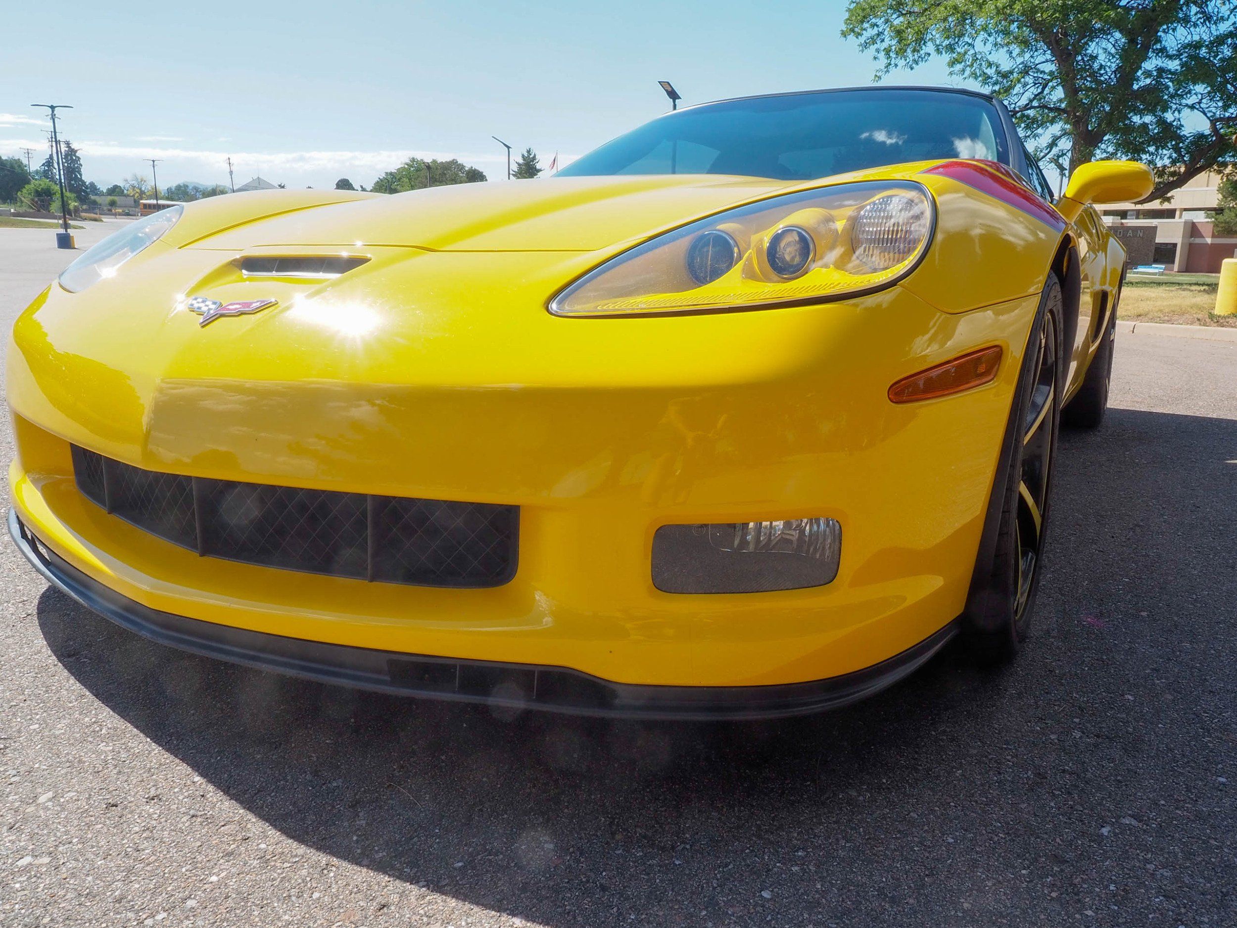2010 Chevrolet Corvette Yellow Grand Sport