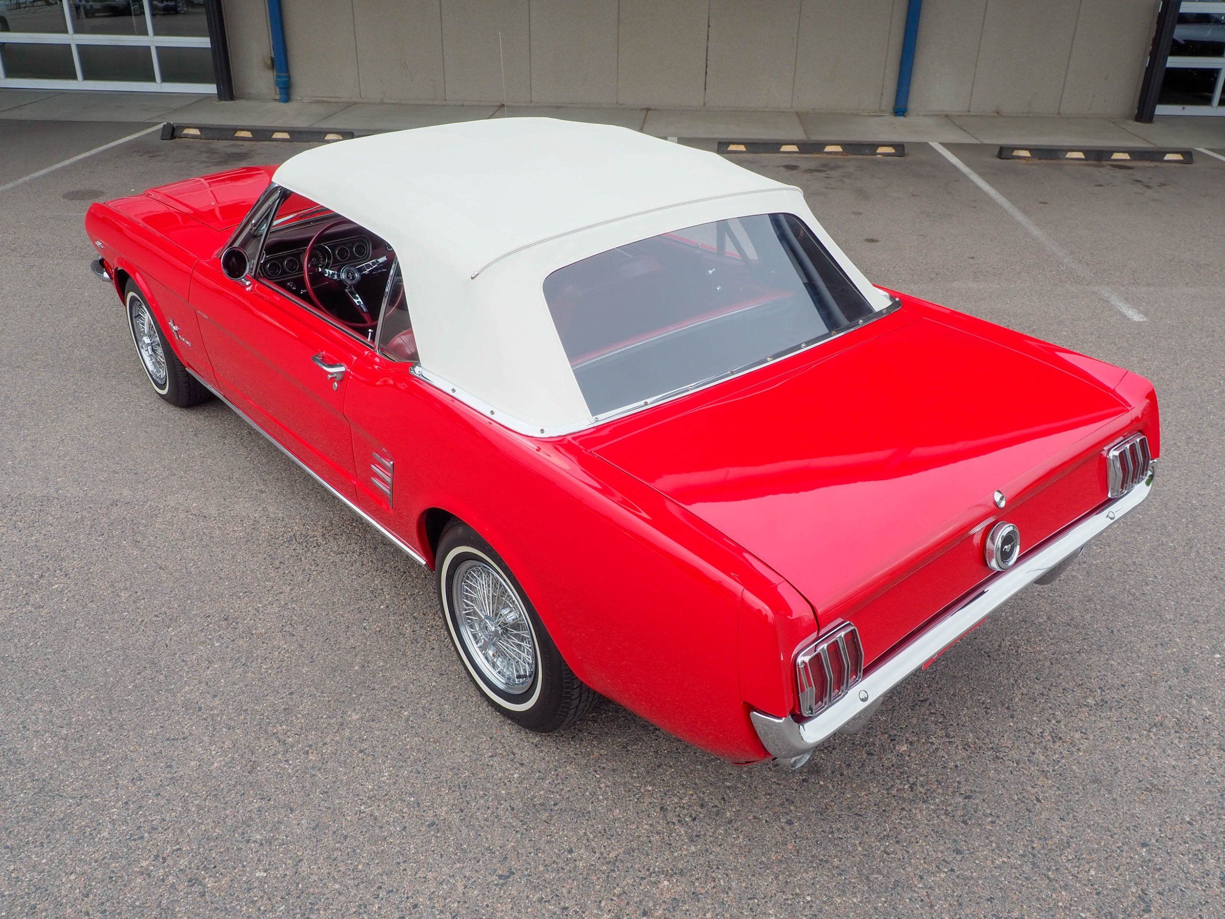 1966 Ford Mustang Red Convertible