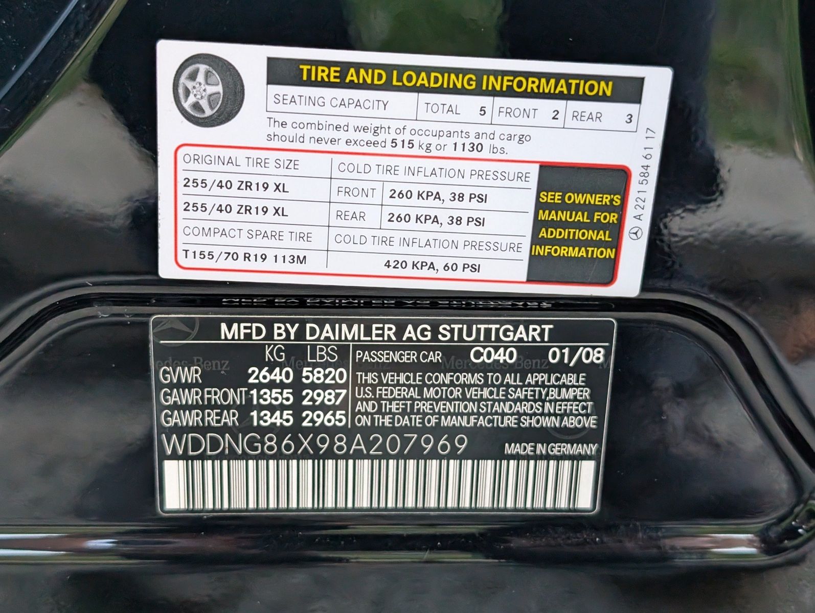 2008 Mercedes-Benz S 550 52