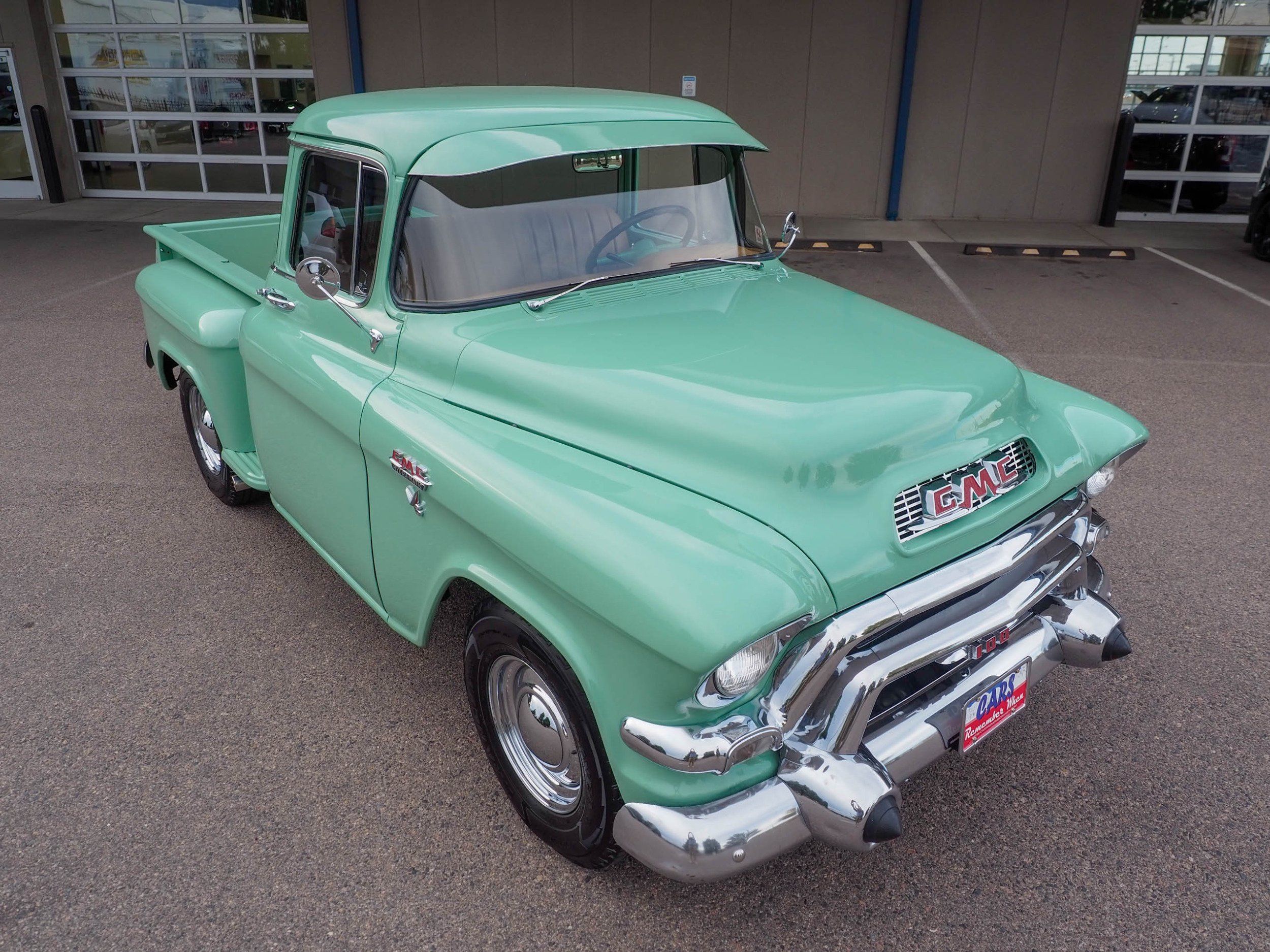 1955 GMC Pickup Green 2nd Series