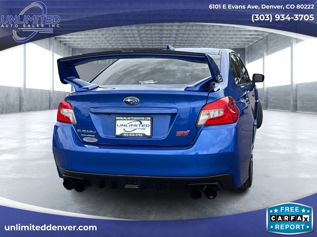 2017 Subaru WRX STI photo 4