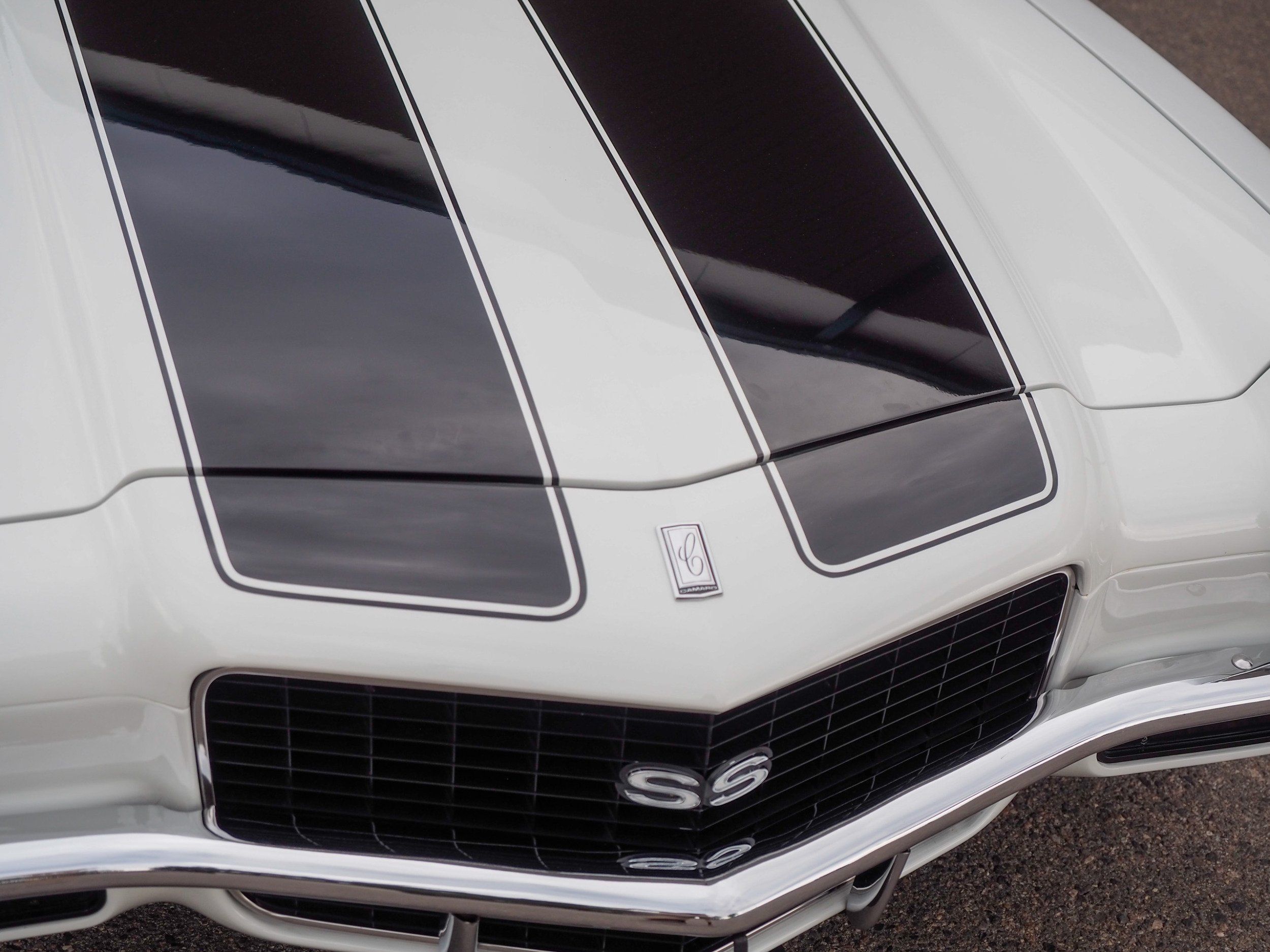 1970 Chevrolet Camaro White 350