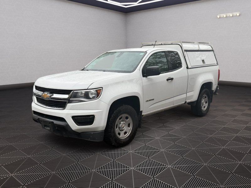 White 2019 Chevrolet Colorado Work Truck Extended Cab LB RWD Pickup Truck 4X2 6-Speed Automatic
