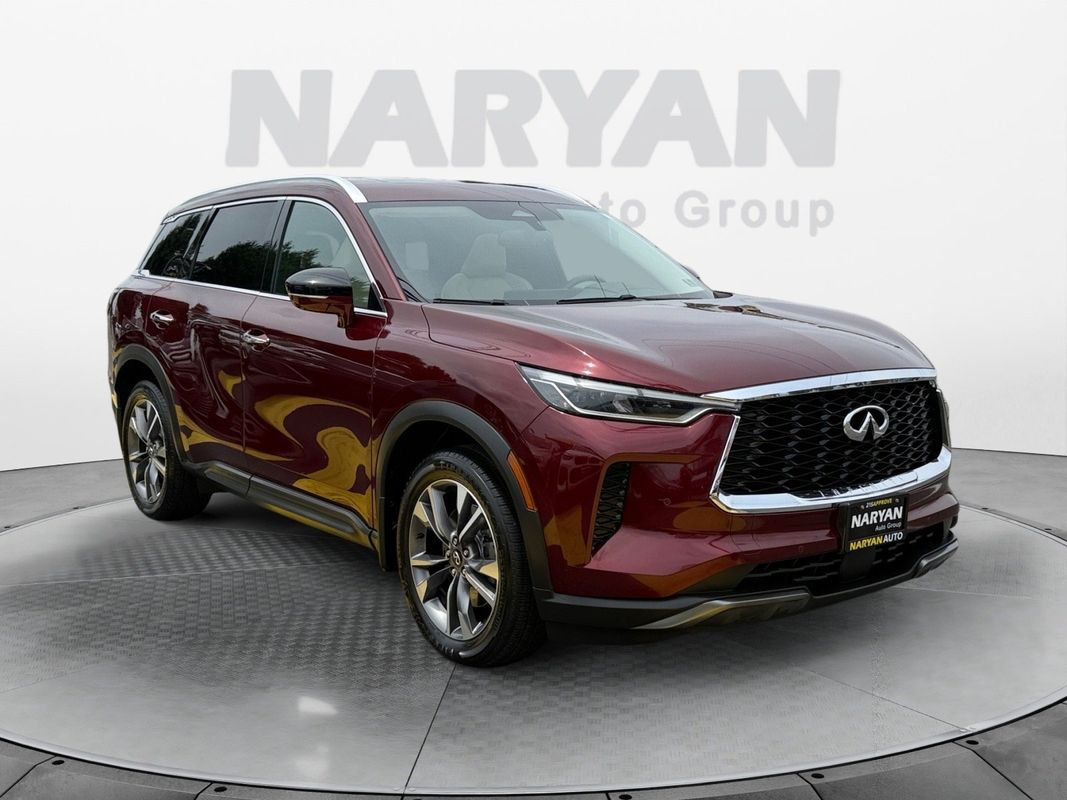 Red (Maroon) 2022 INFINITI QX60 SUV / Crossover All-Wheel Drive 9-Speed Automatic