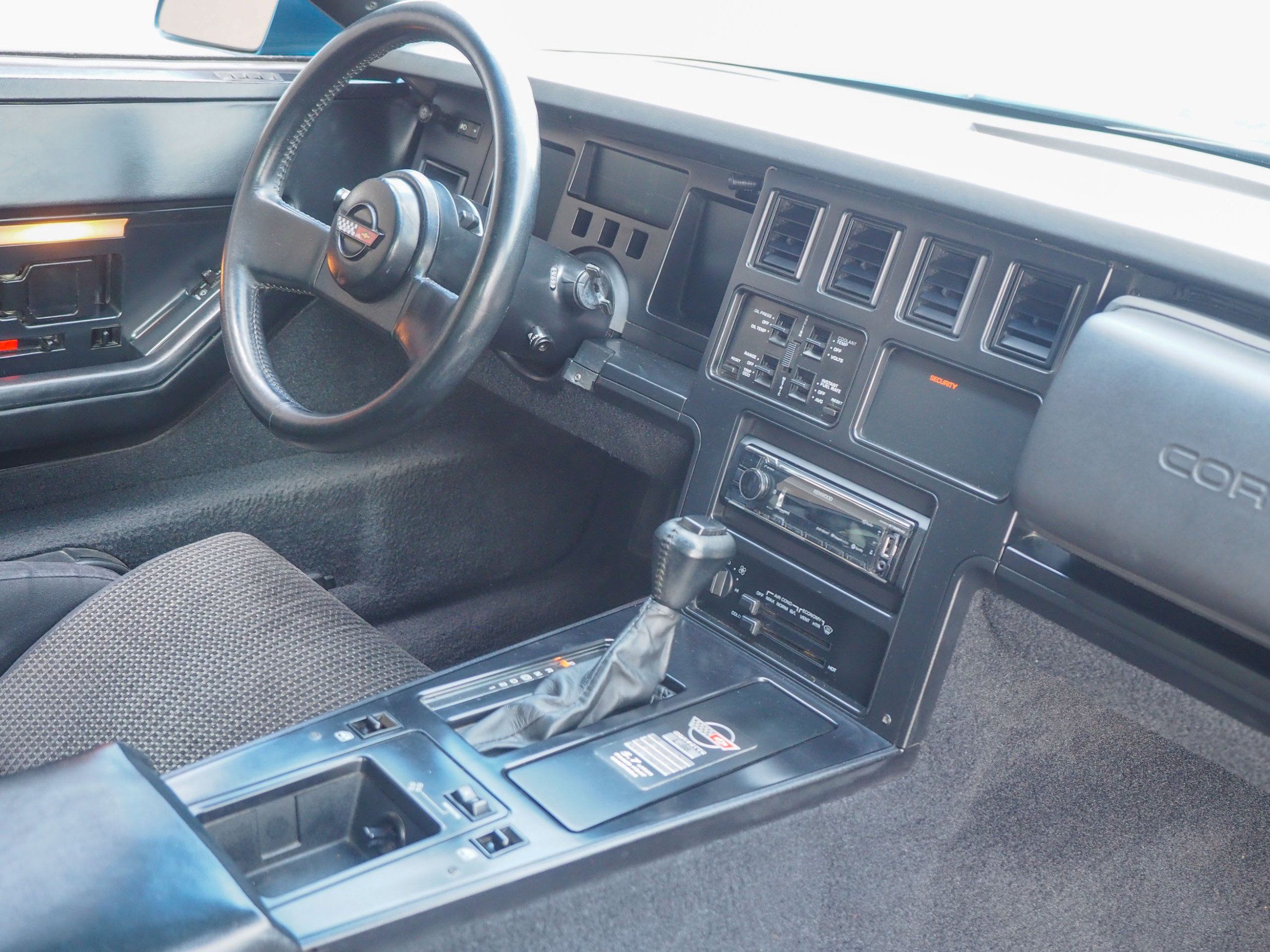 1988 Chevrolet Corvette Blue Coupe