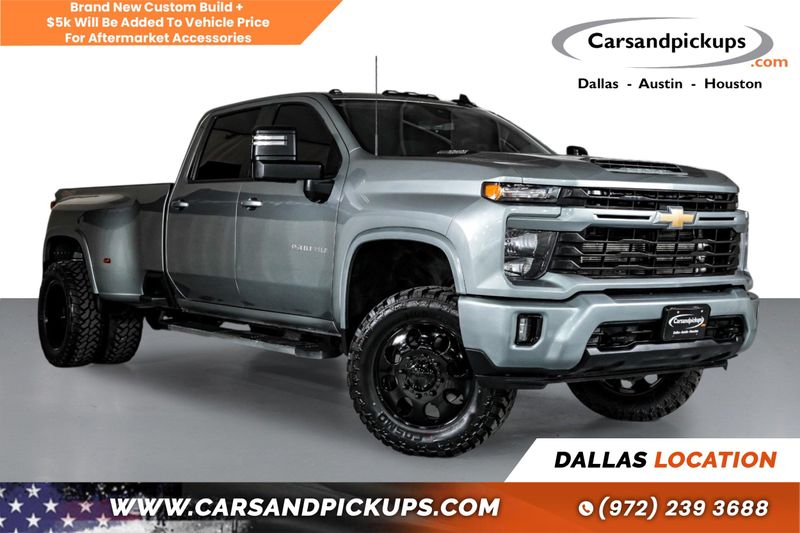 Gray 2024 Chevrolet Silverado 3500HD Pickup Truck Four-Wheel Drive Automatic