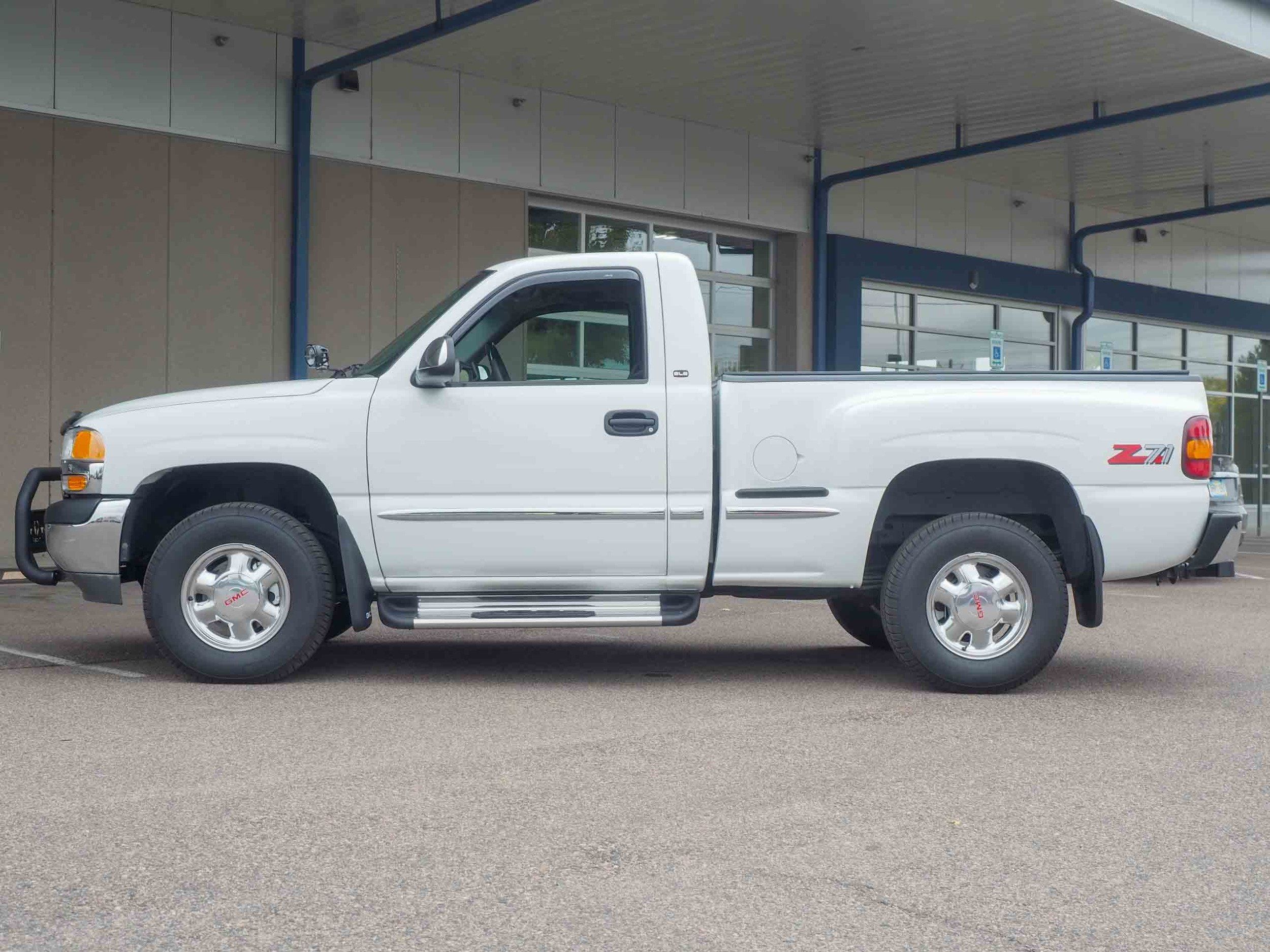 2000 GMC Sierra 1500 White SLE