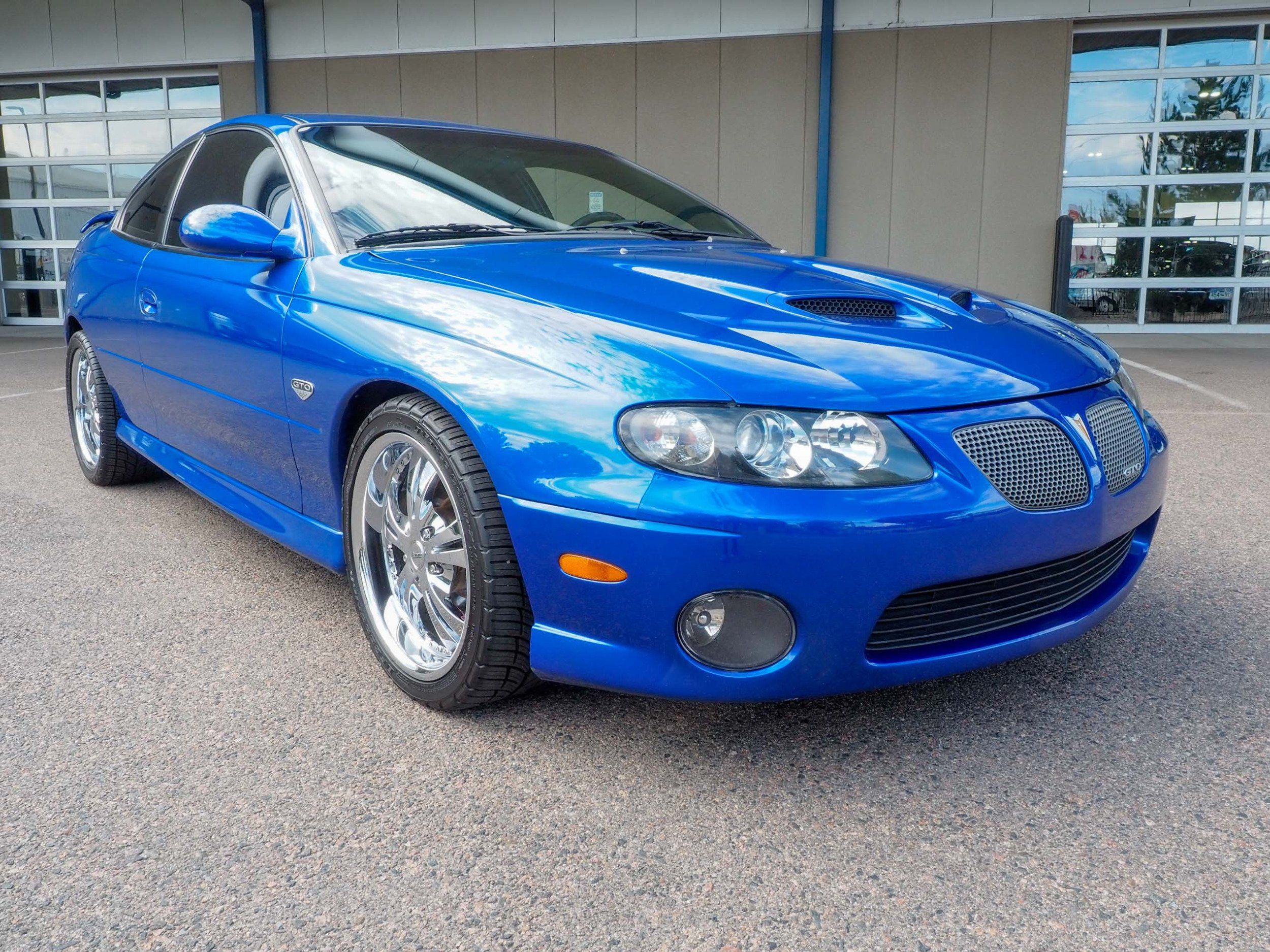 2006 Pontiac GTO Blue 