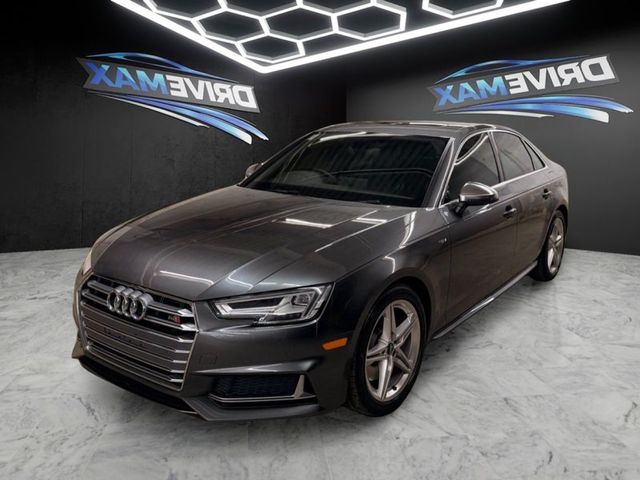 Gray 2018 Audi S4 Sedan All-Wheel Drive 8-Speed Automatic