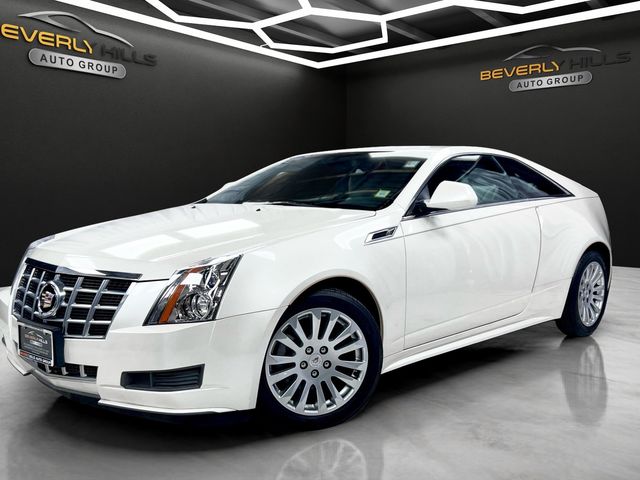 White 2013 Cadillac CTS Coupe 3.6L AWD Coupe All-Wheel Drive 6-Speed Automatic