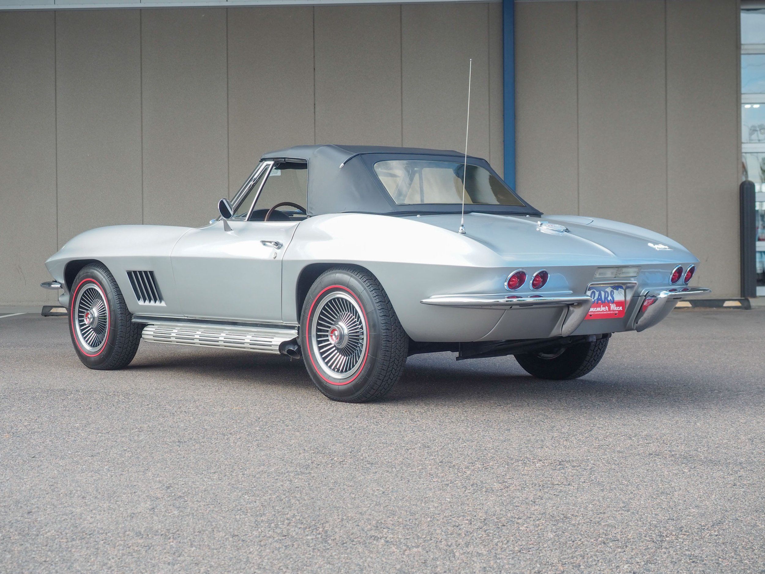 1967 Chevrolet Corvette Silver Convertible