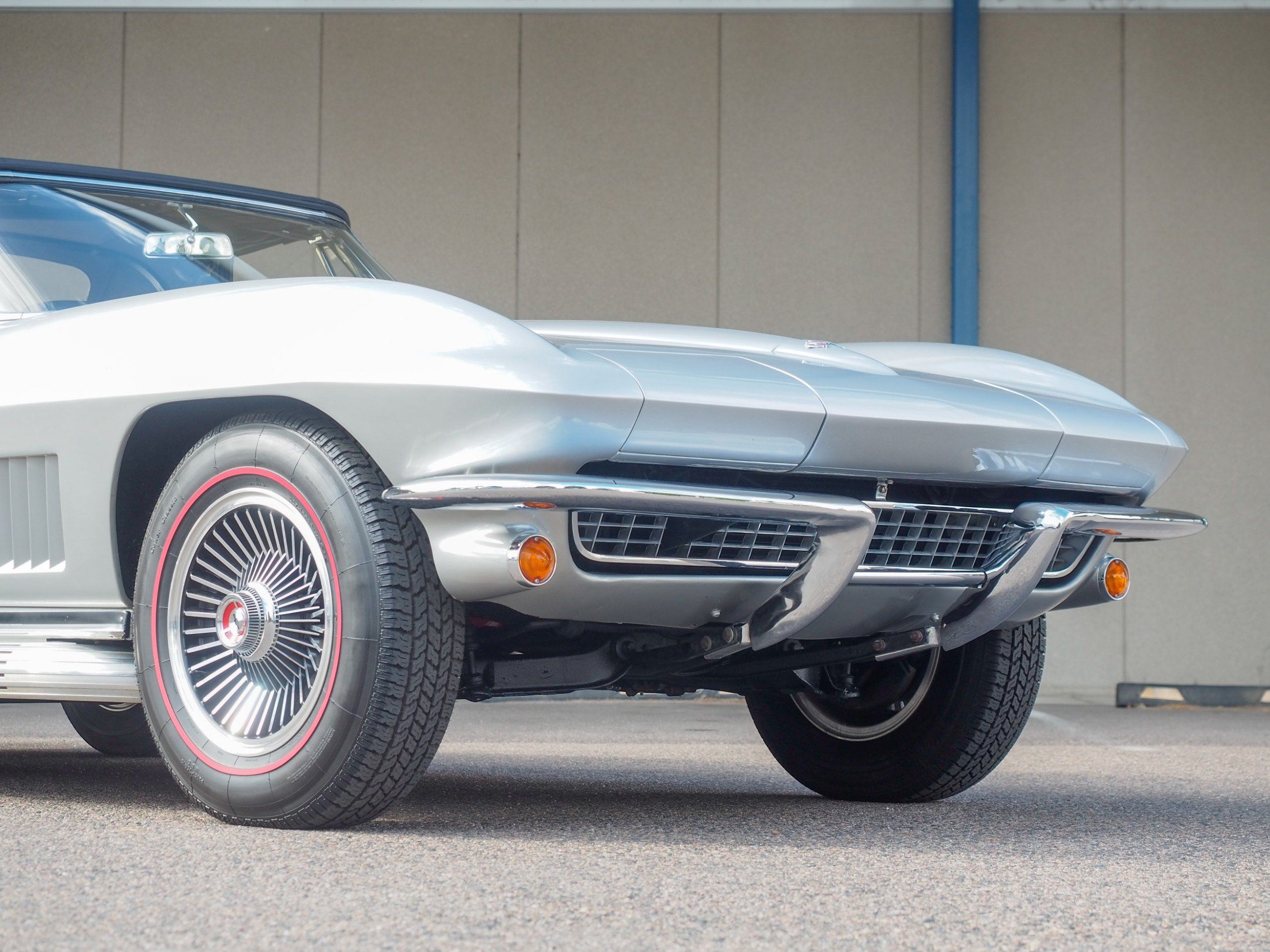 1967 Chevrolet Corvette Silver Convertible